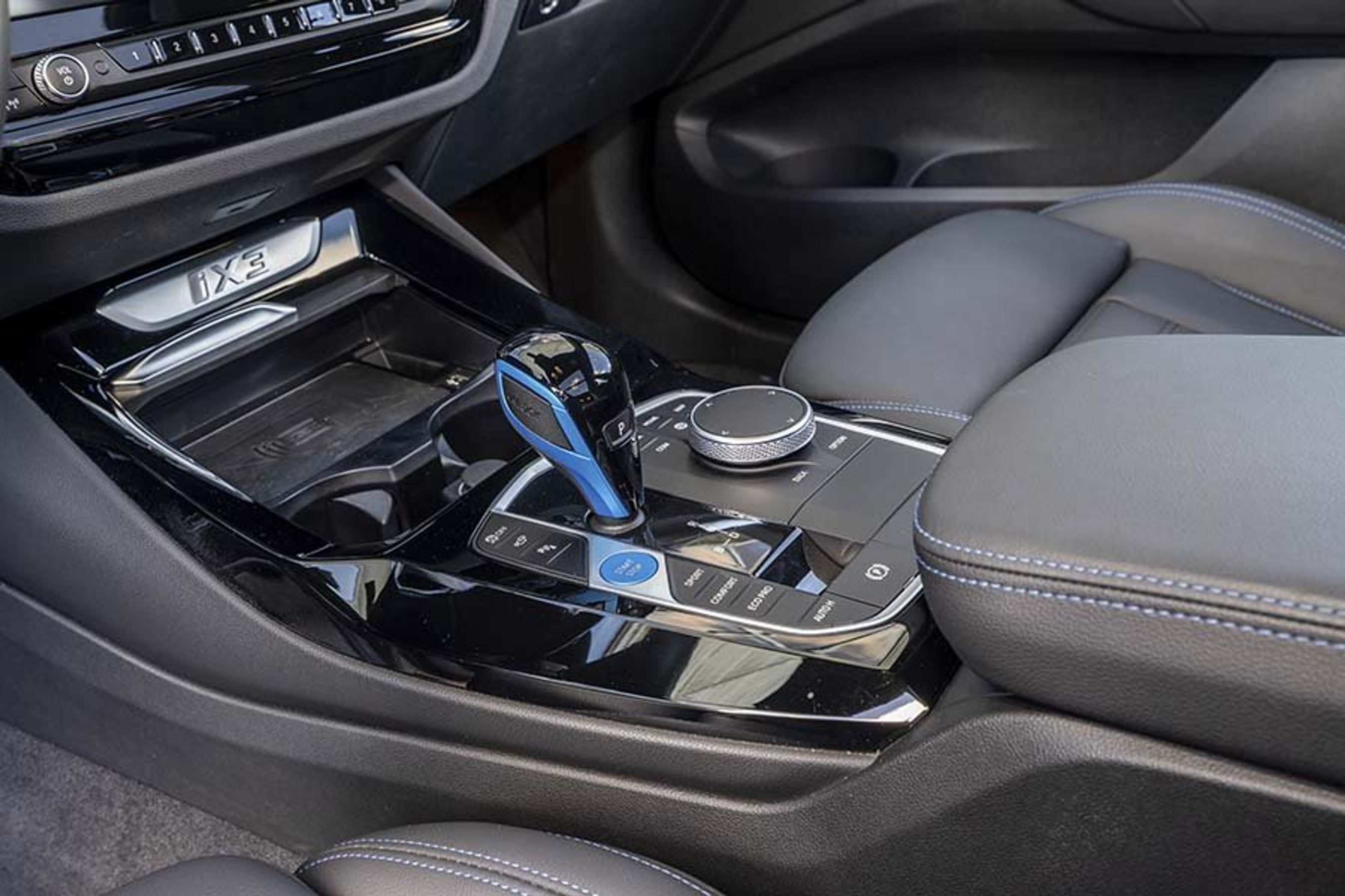 BMW iX3 gearvælger