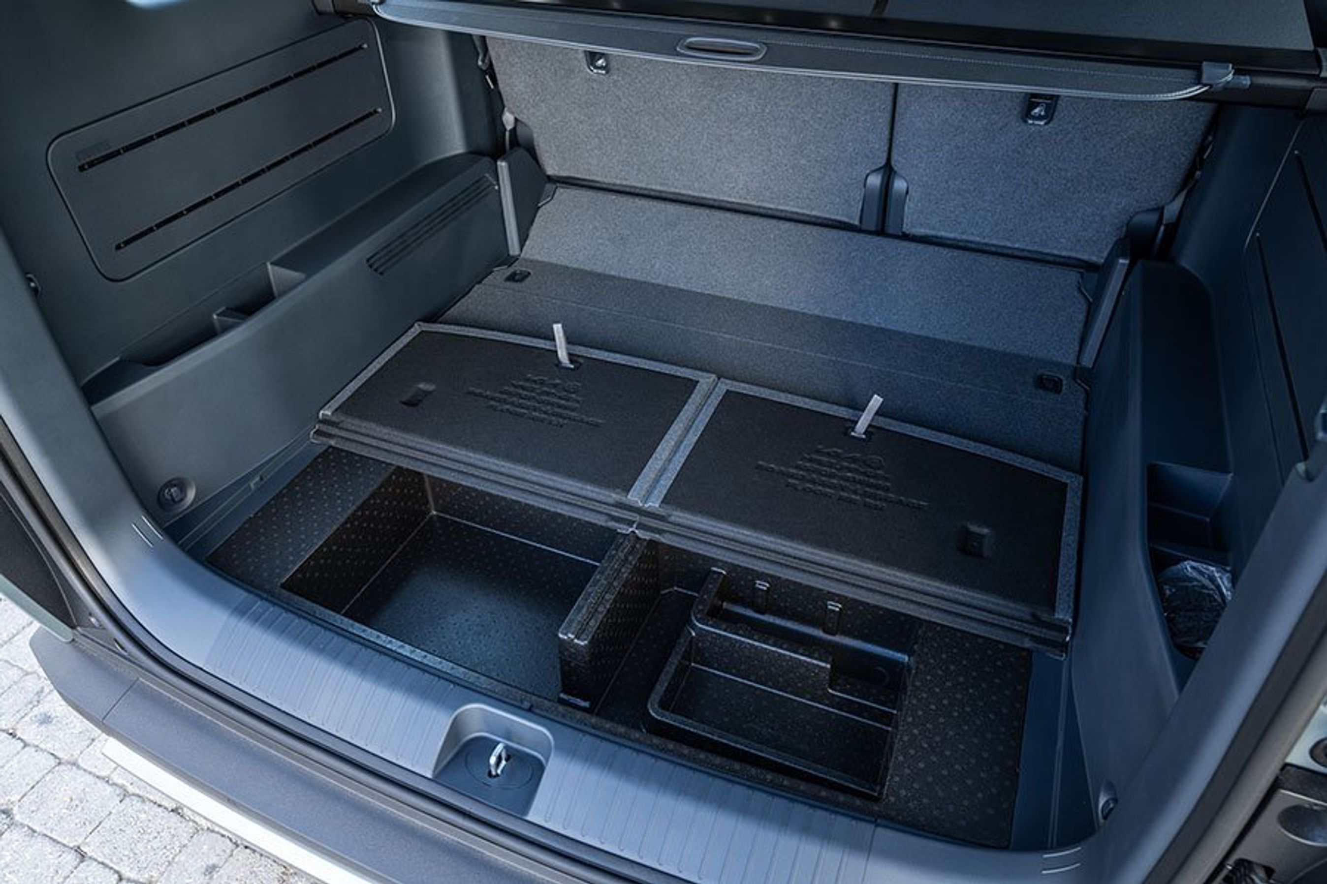 Bagagerum i en Kia PV5