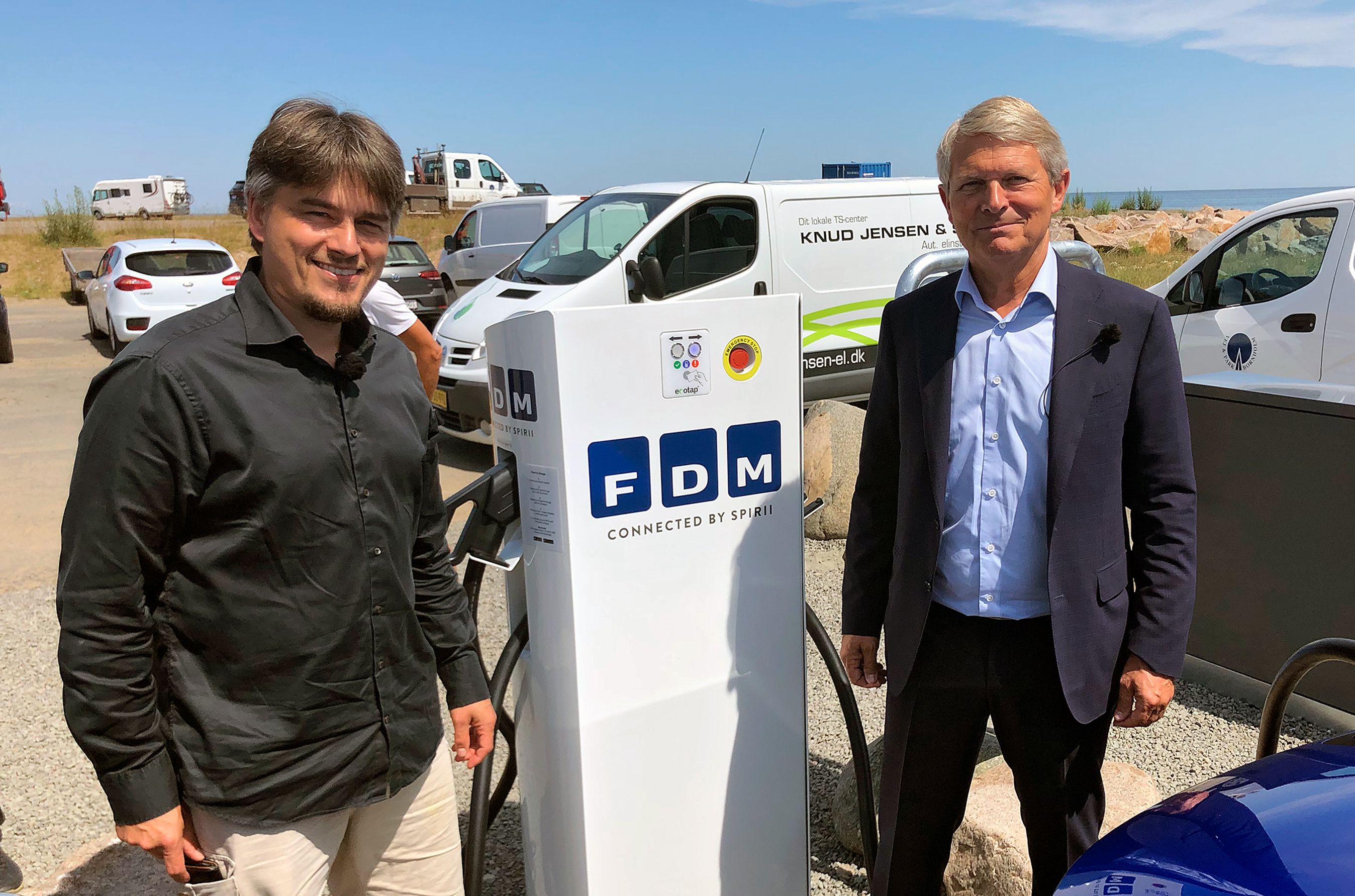 FDMs ladenetværk på Bornholm blev indviet 24. juni.