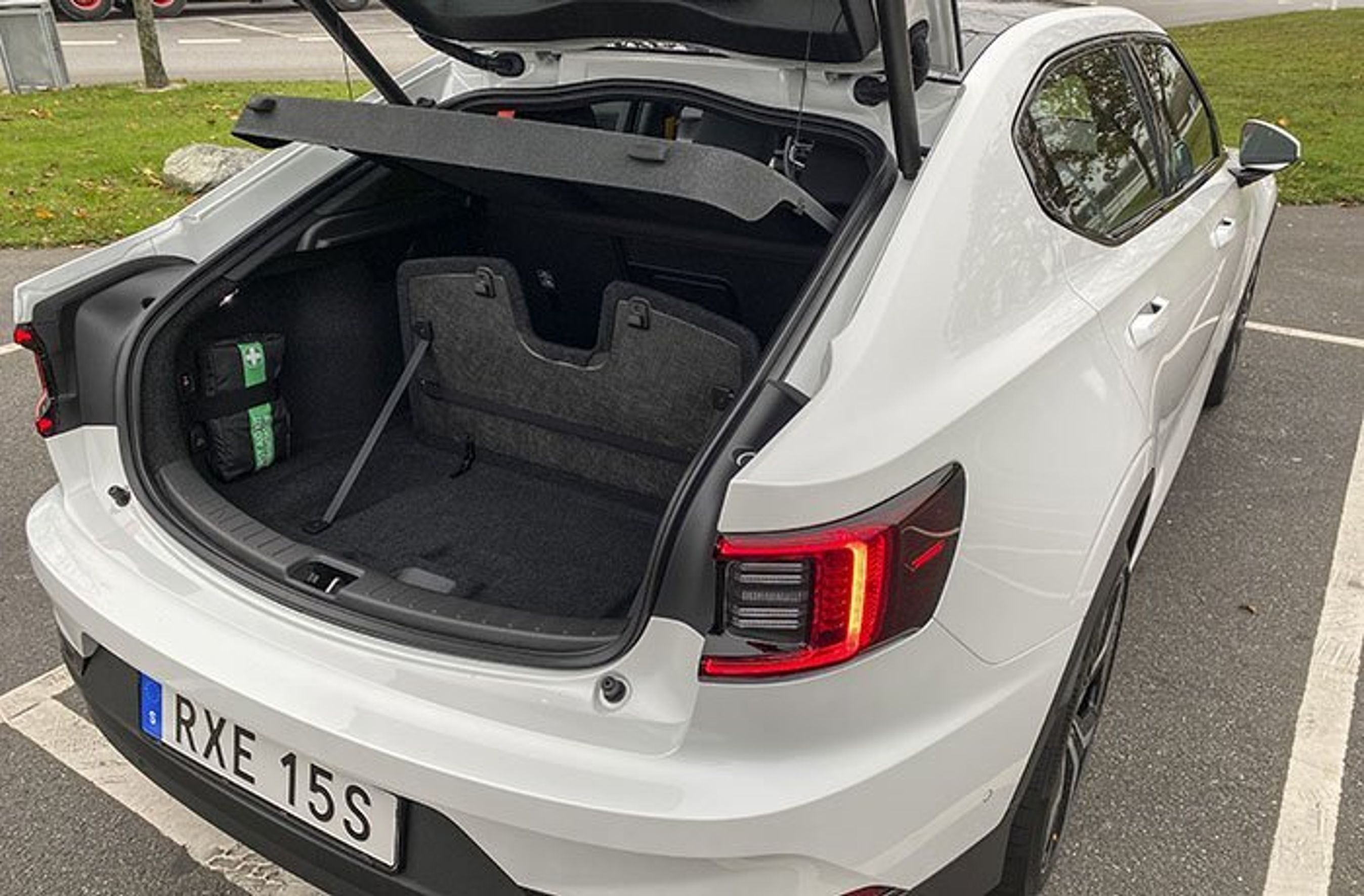 Polestar 2 bagagerum