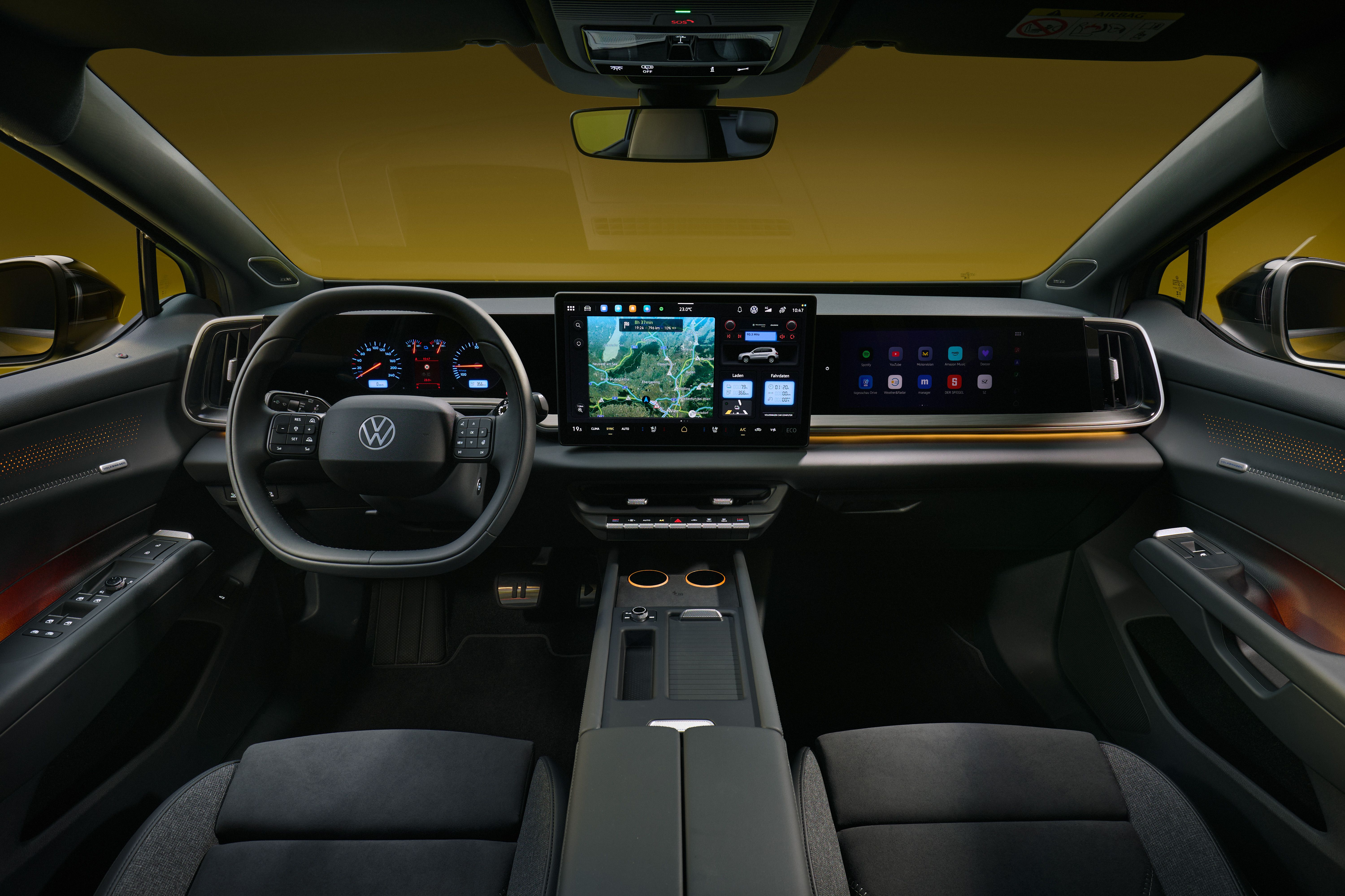 Kabinen i VW ID. Tiguan 2027-modellen. 