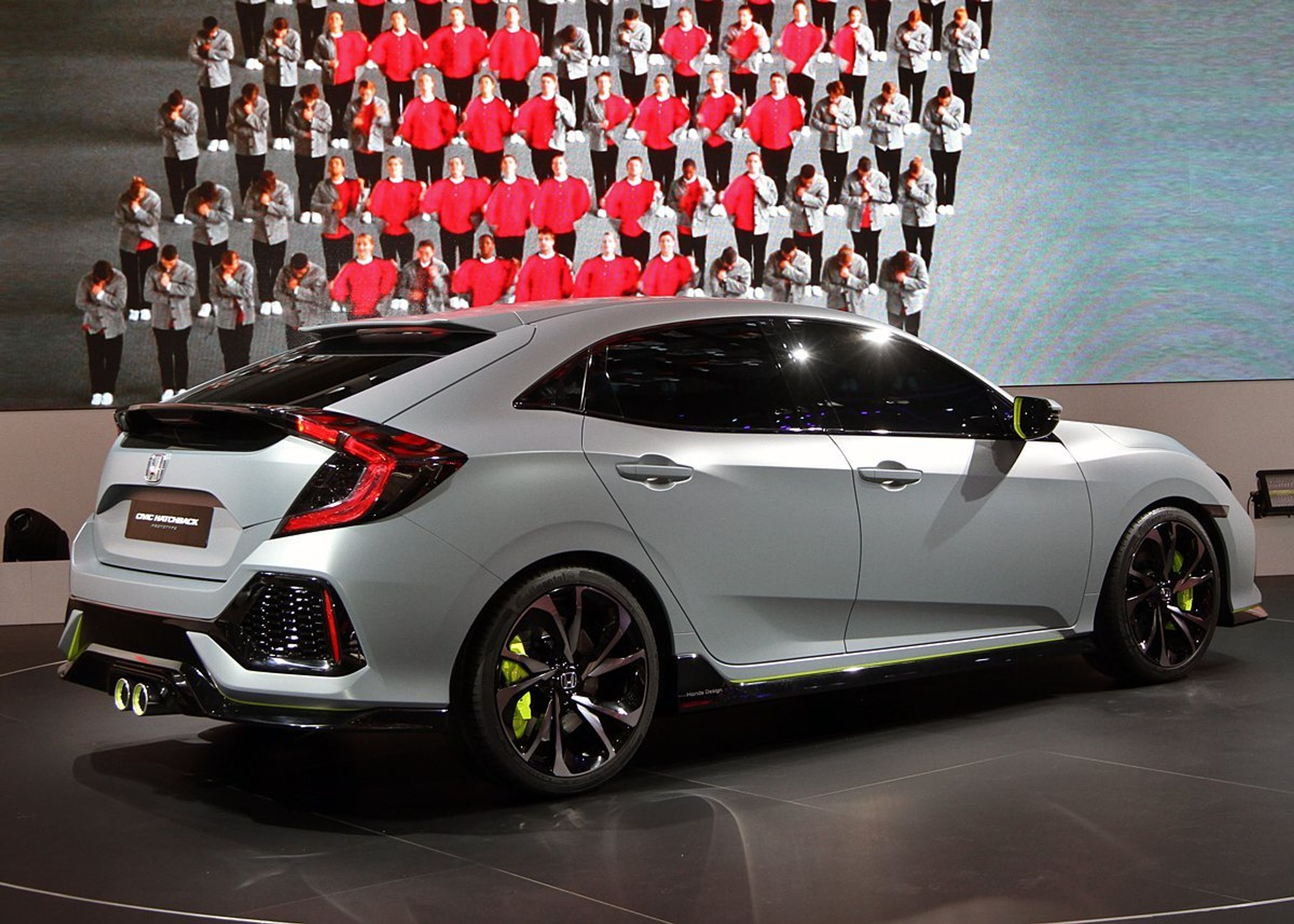 Den kommende Civic er bygget på en helt ny, global platform, men designet lægger sig op ad forgængerens. Fotos: Torben Arent