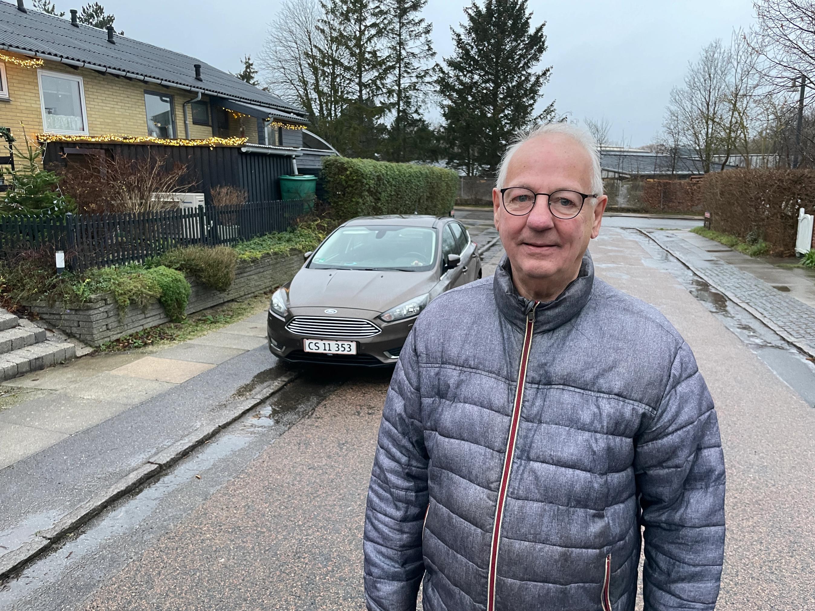 Motoren blev ødelagt, mens bilen holdt stille