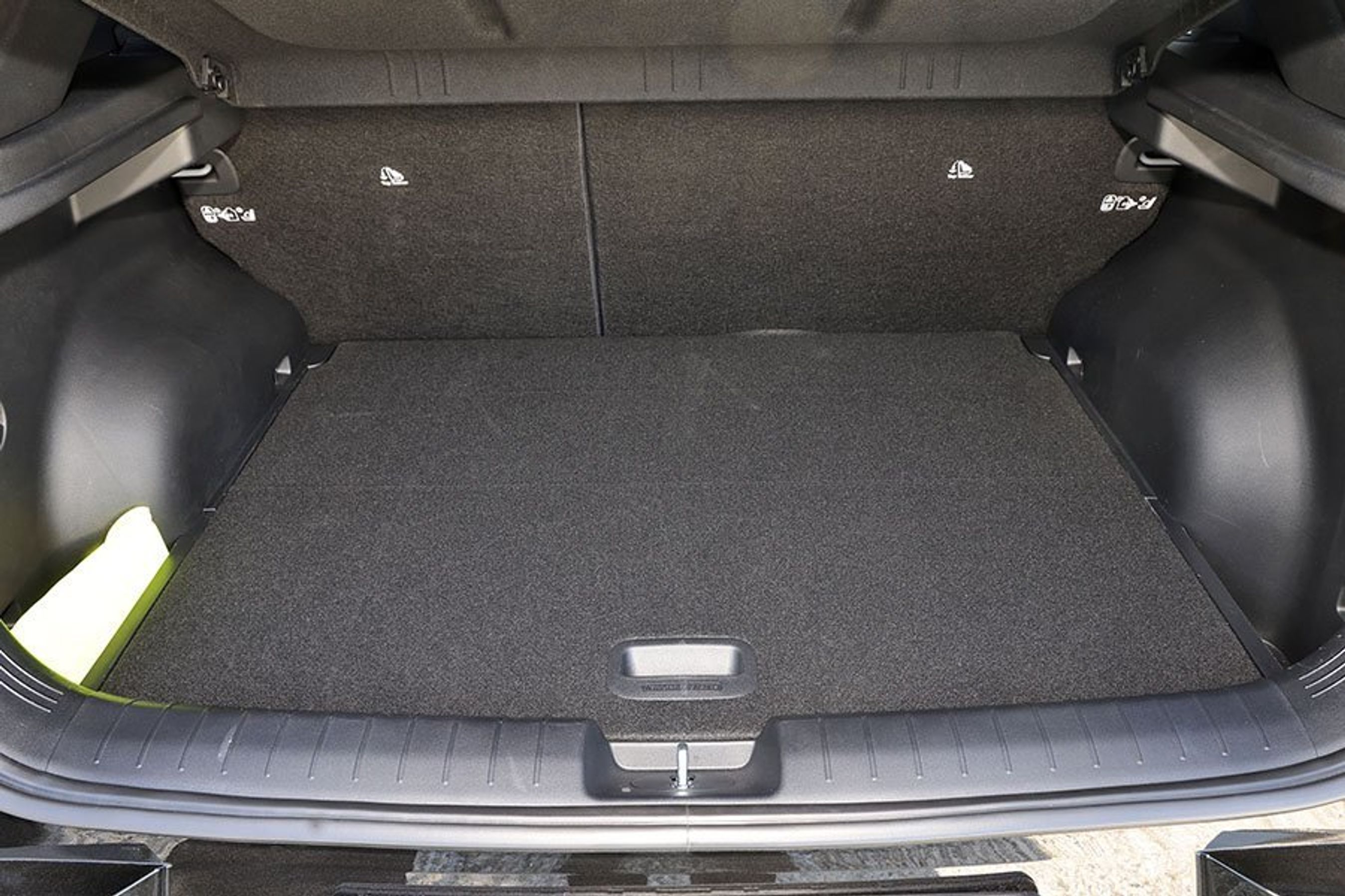 Bagagerum i en Kia EV4