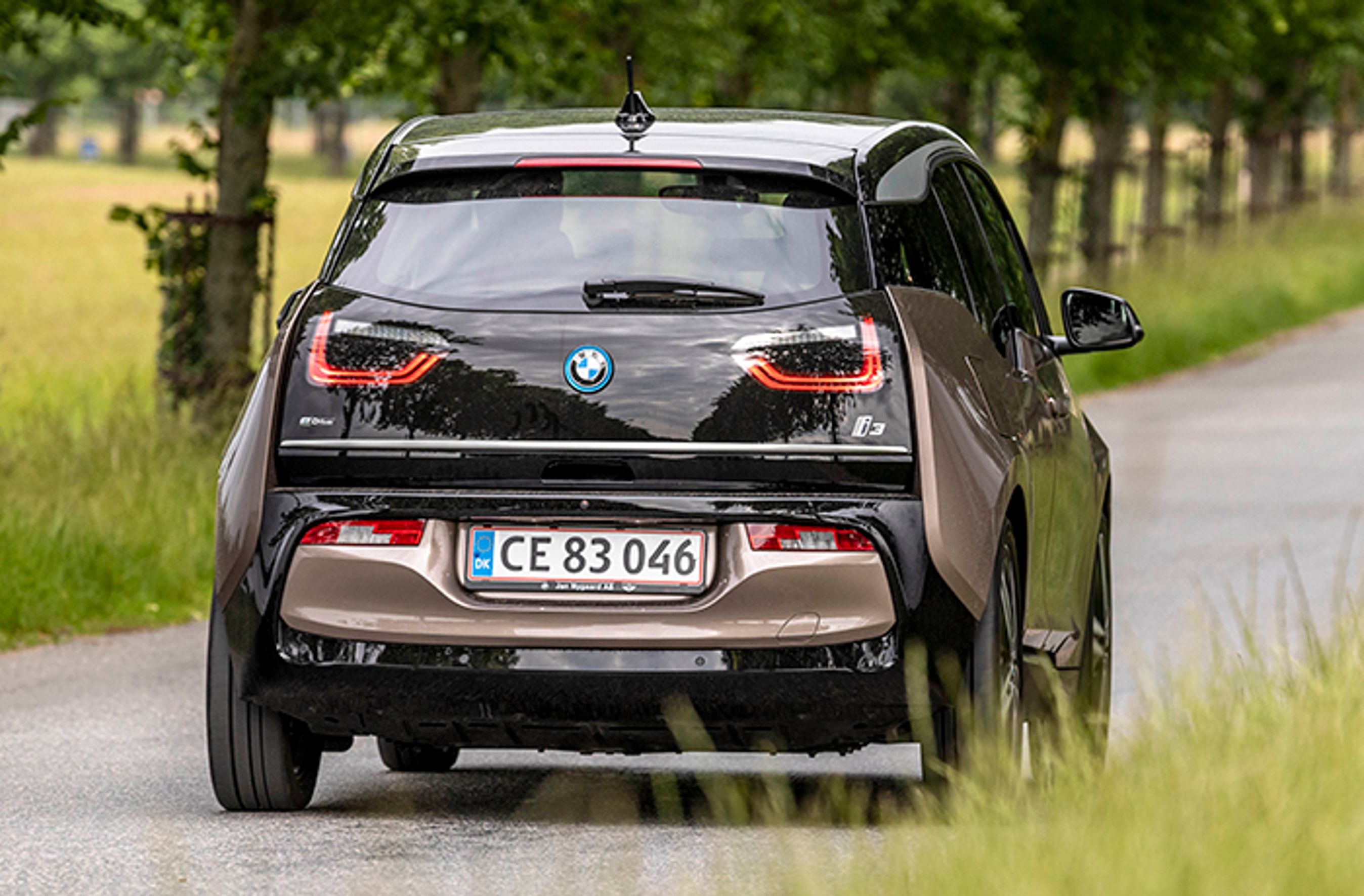 BMW i3 set bagfra