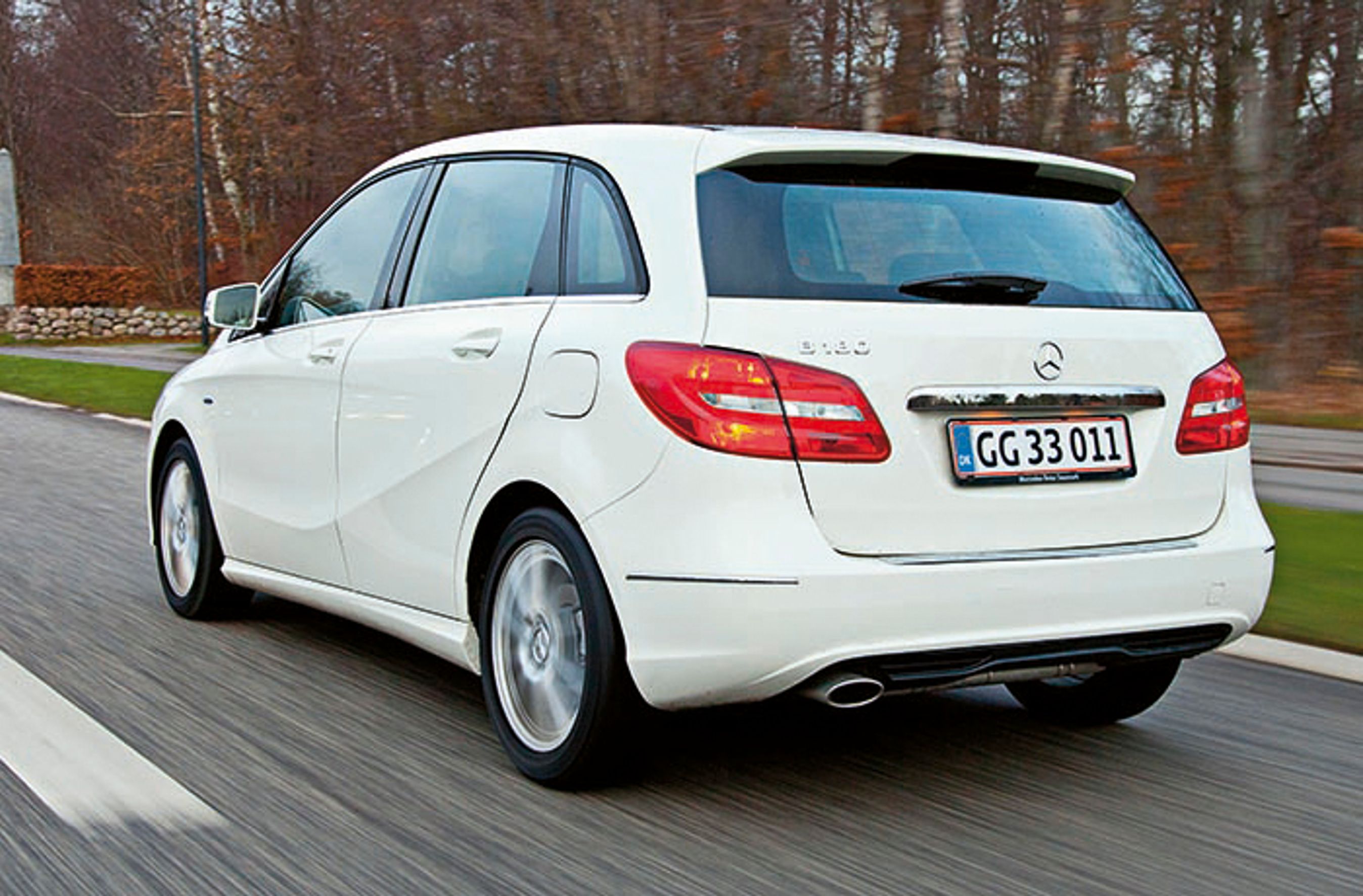 Mercedes B-klasse bagfra