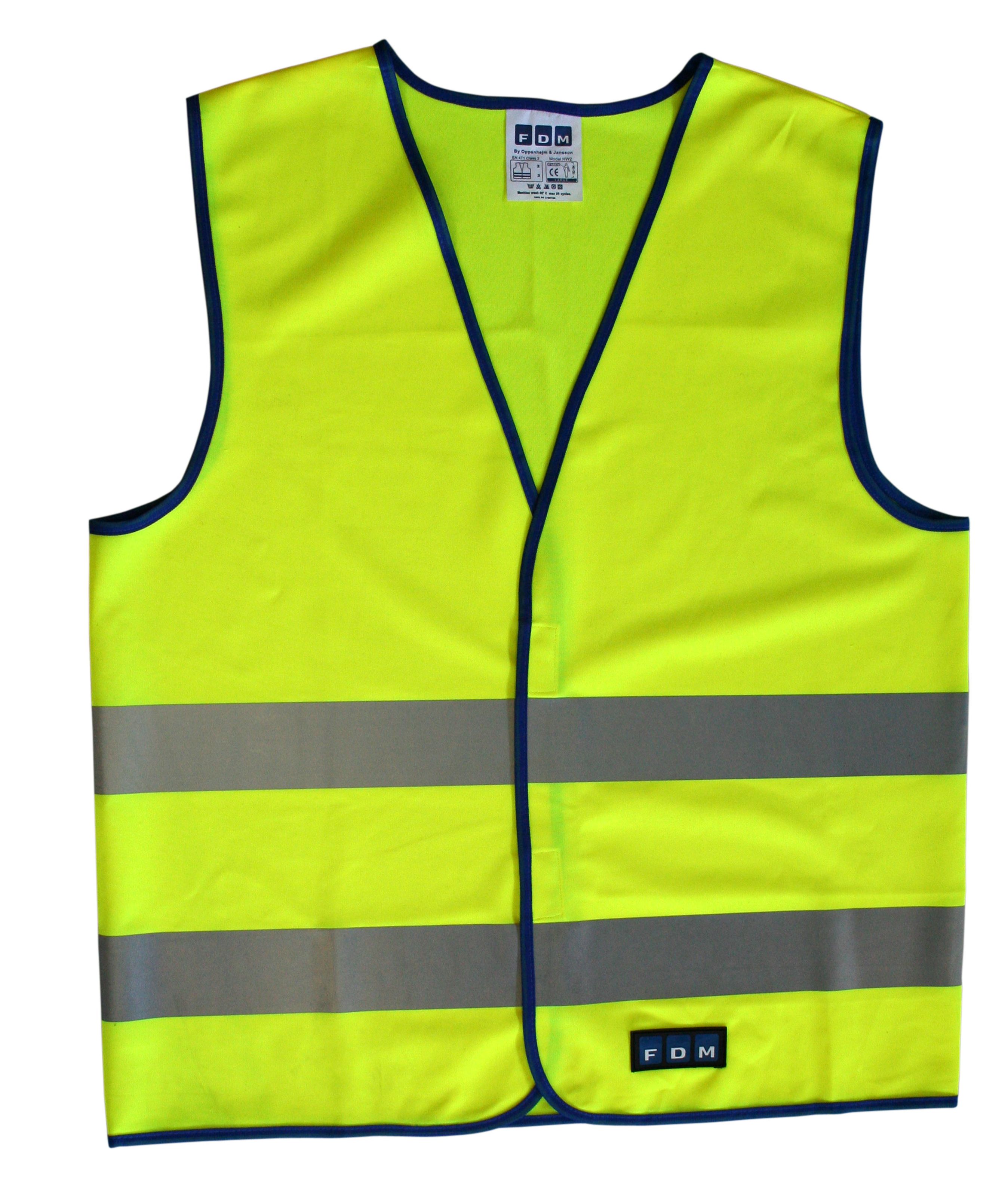 Det er ikke lovpligtigt at have refleksvest med i bilen i Tyskland, men FDM anbefaler stadig bilister at have refleksvest med, n