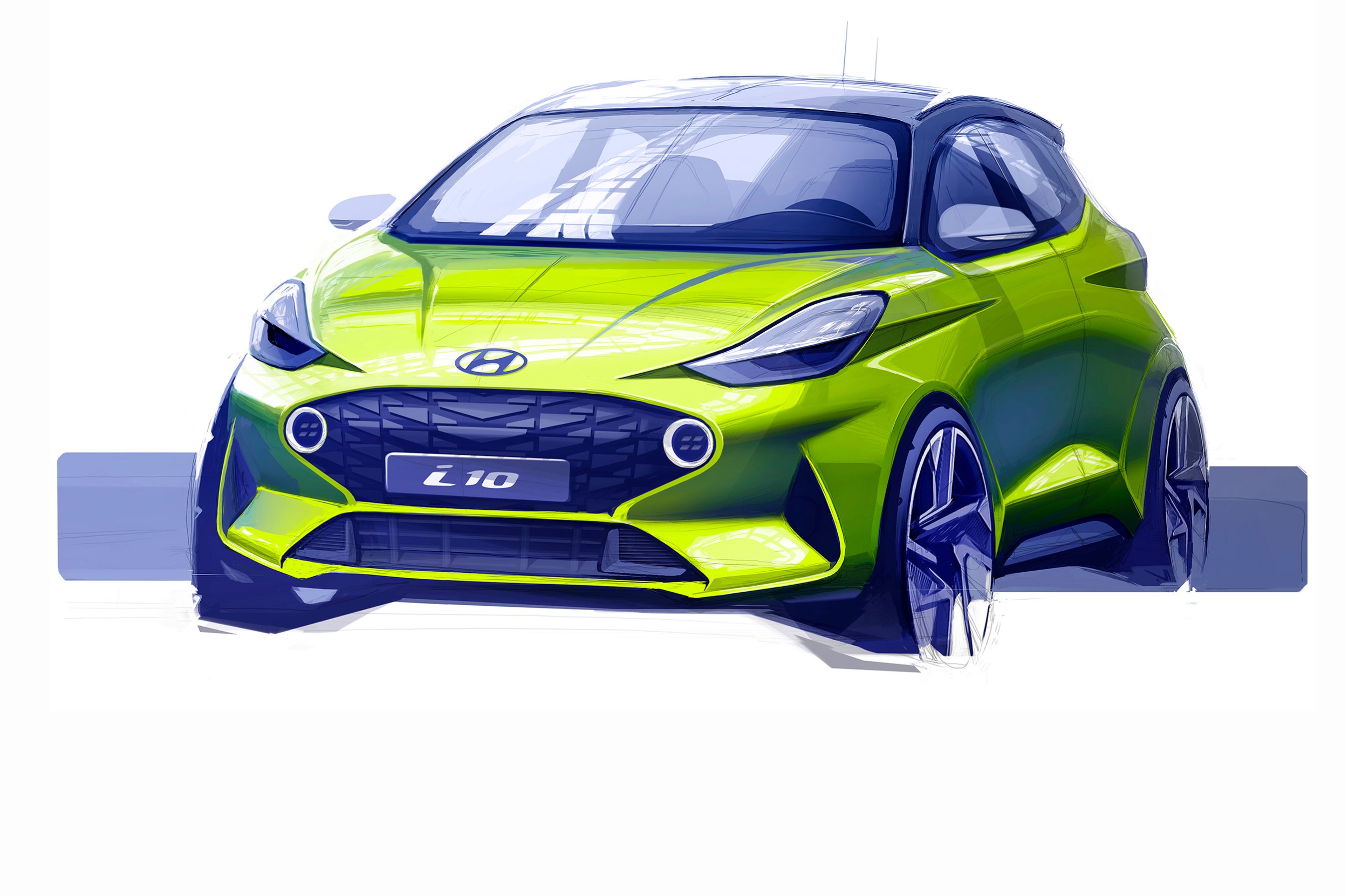 2020-udgaven af Hyundai i10.
