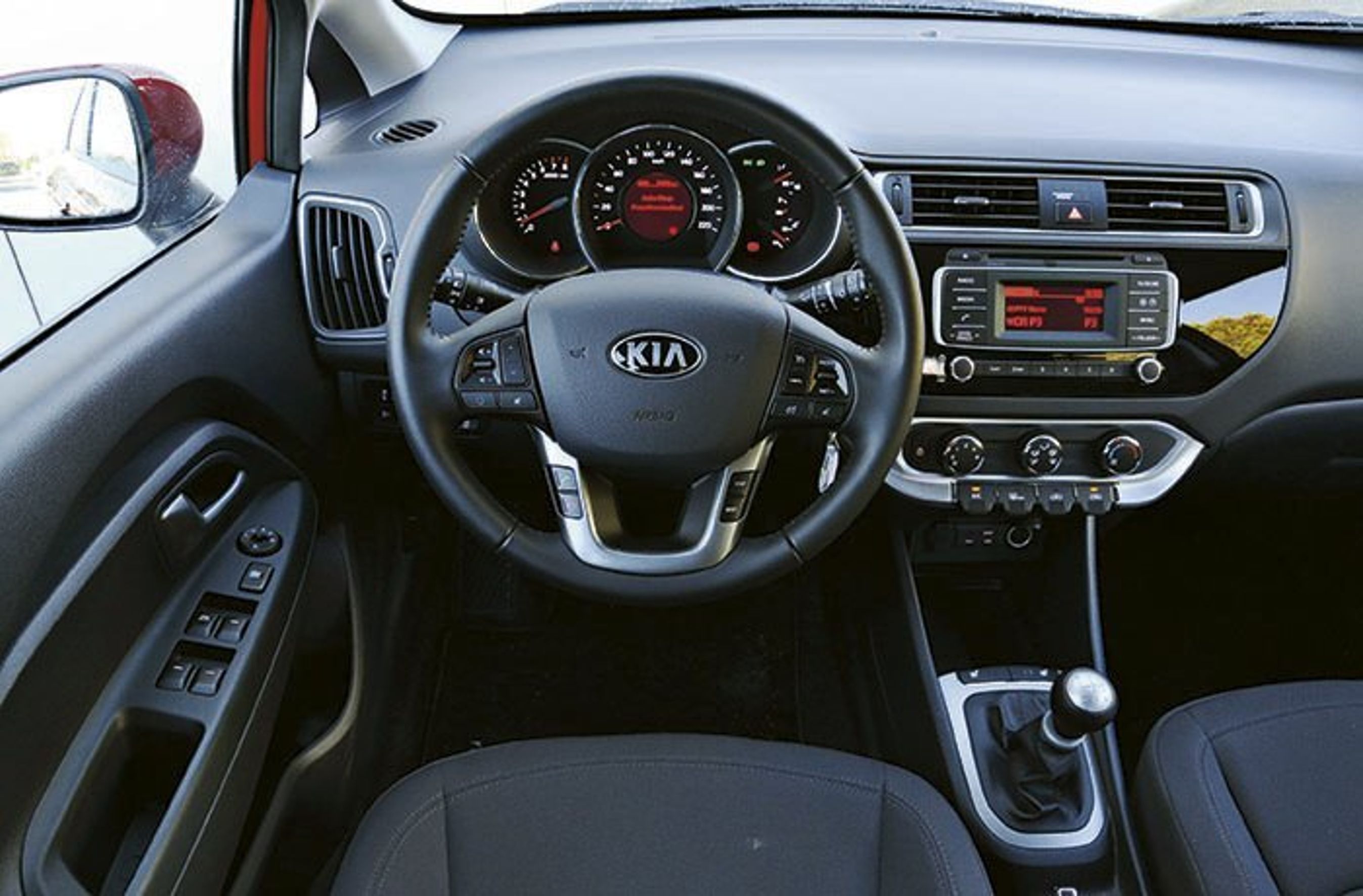 Kia Rio kabine
