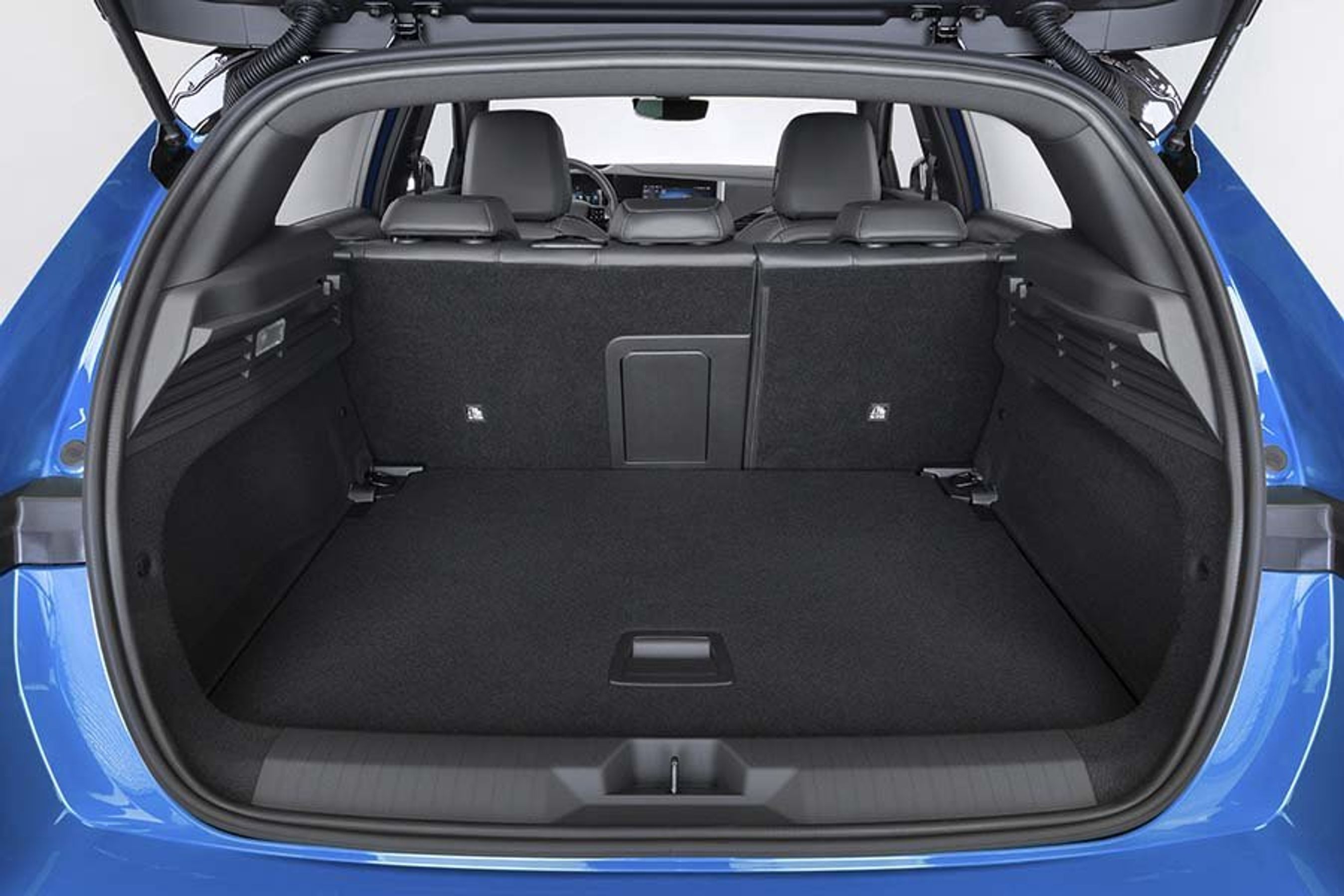 Bagagerummet i en Opel Astra