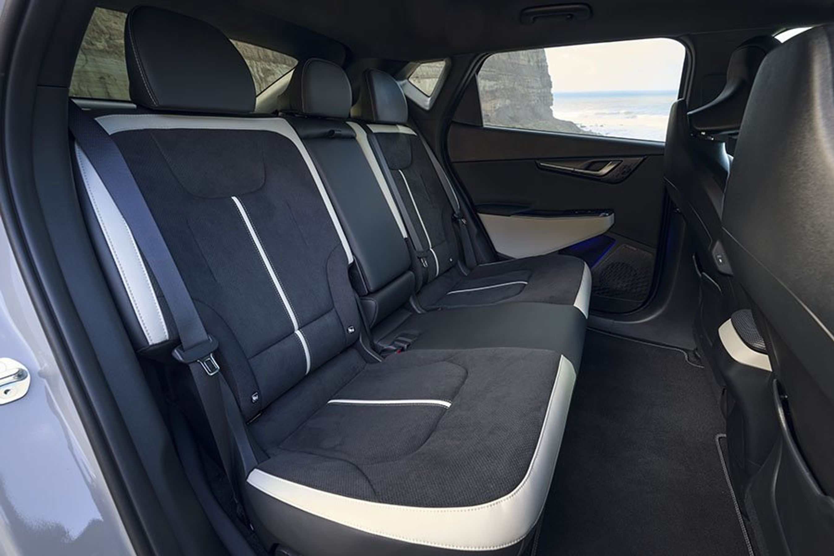 Bagsæde i en Kia EV6