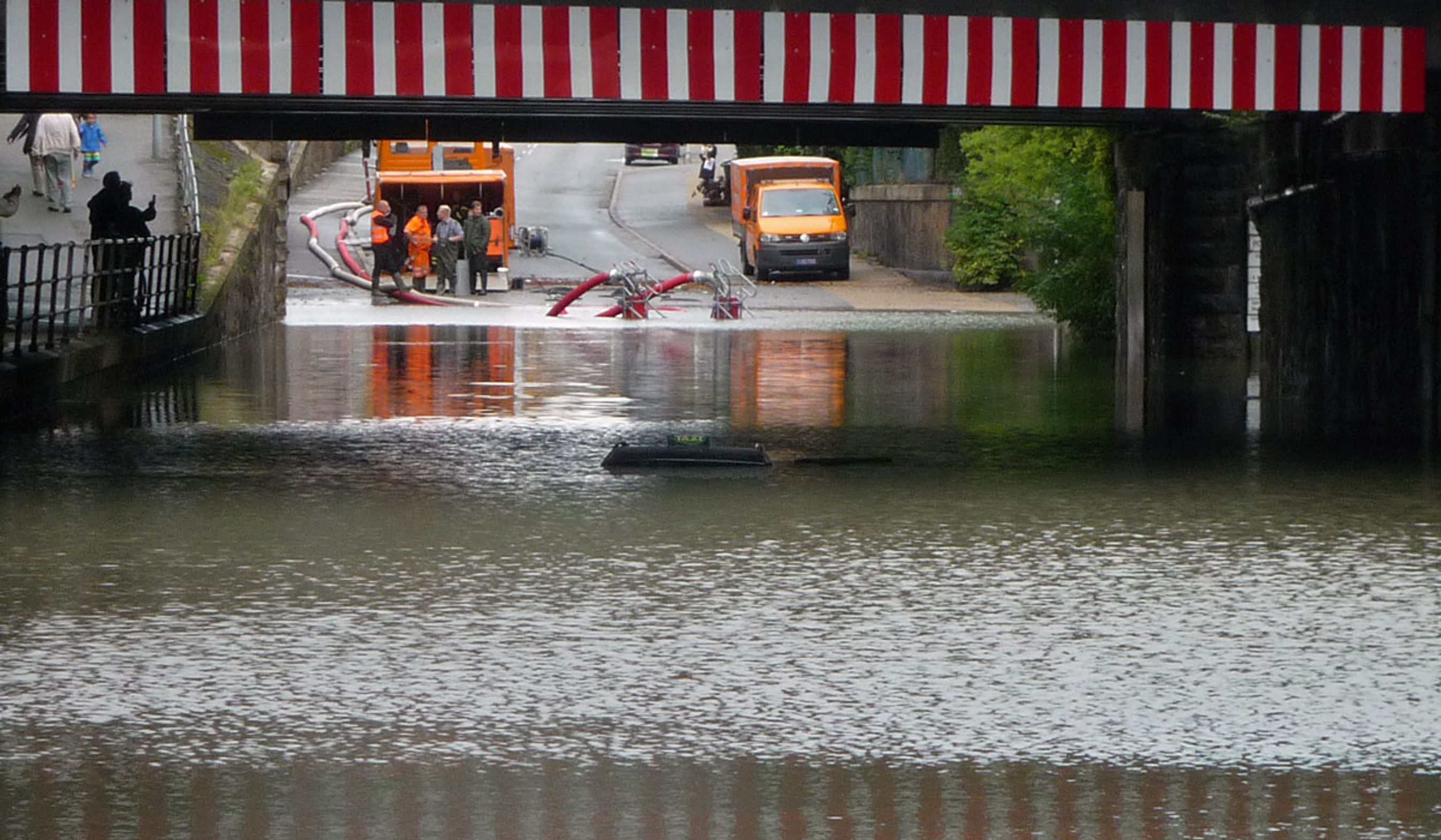 Skybrud gav store trafikproblemer i hovedstaden 31. august og bragte bilister i fare.