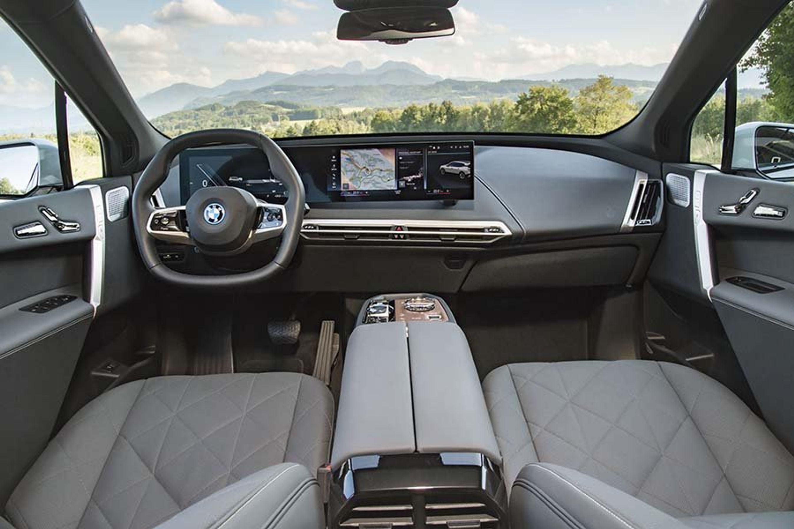 BMW iX kabine