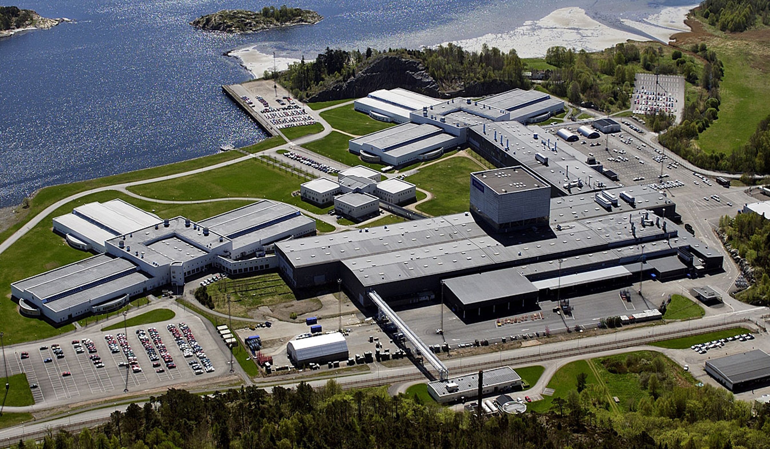 Volvo-Pininfarina-fabrikken ved Uddevalla-Fjorden i Vestsverige lukker i 2013.