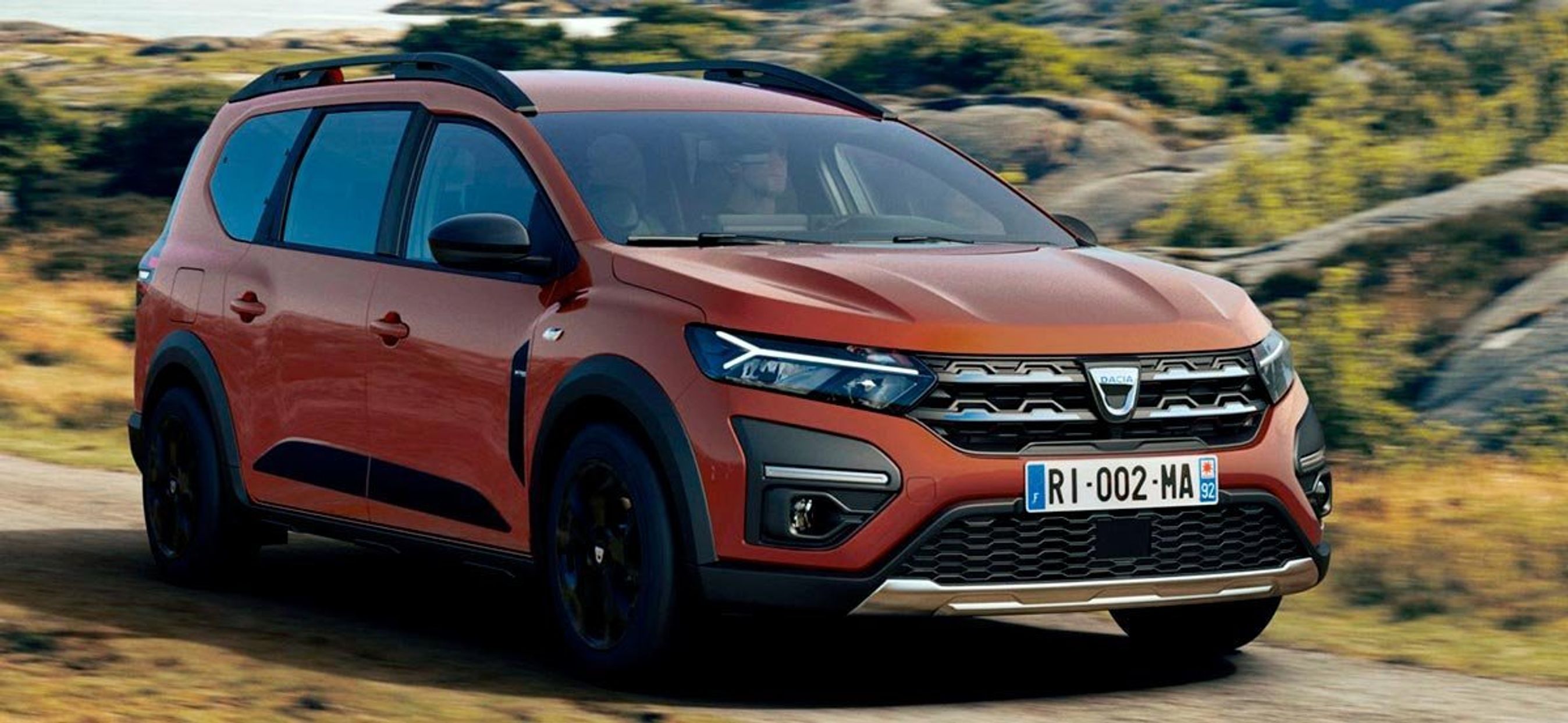 Den syvpersoners Jogger er klar til marts.