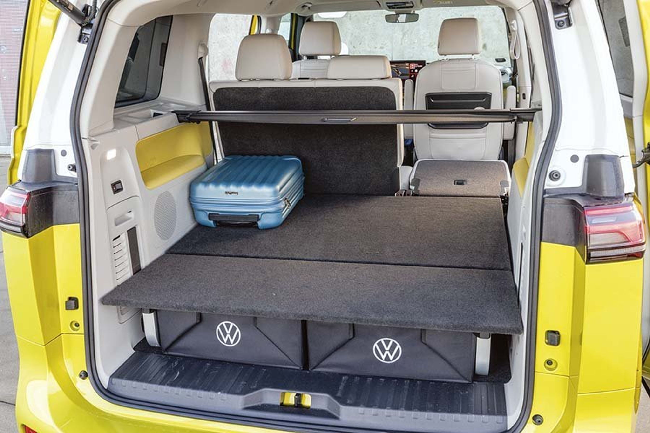 Bagagerummet i VW ID. Buzz