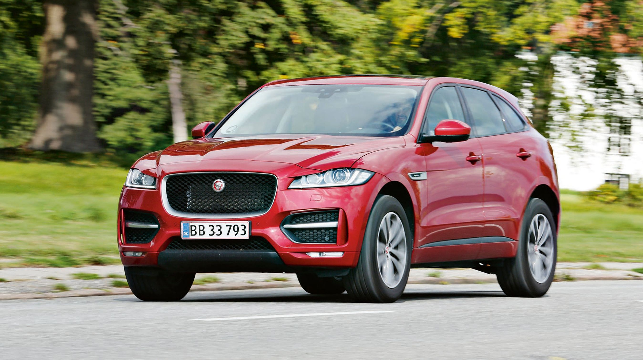Jaguar F-Pace forfra