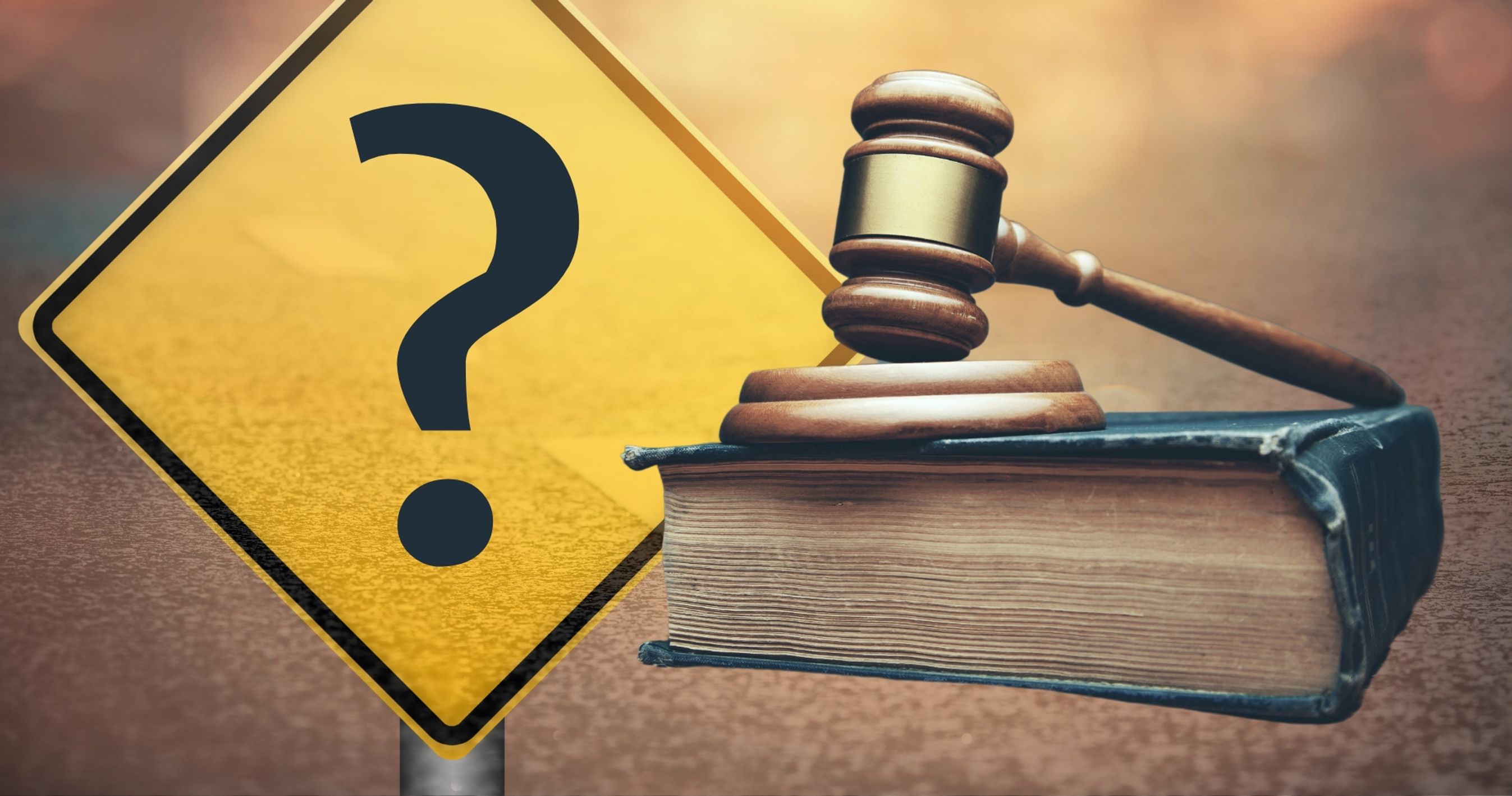 Illustration med udenlandsk færdselstavle med spørgsmålstegn