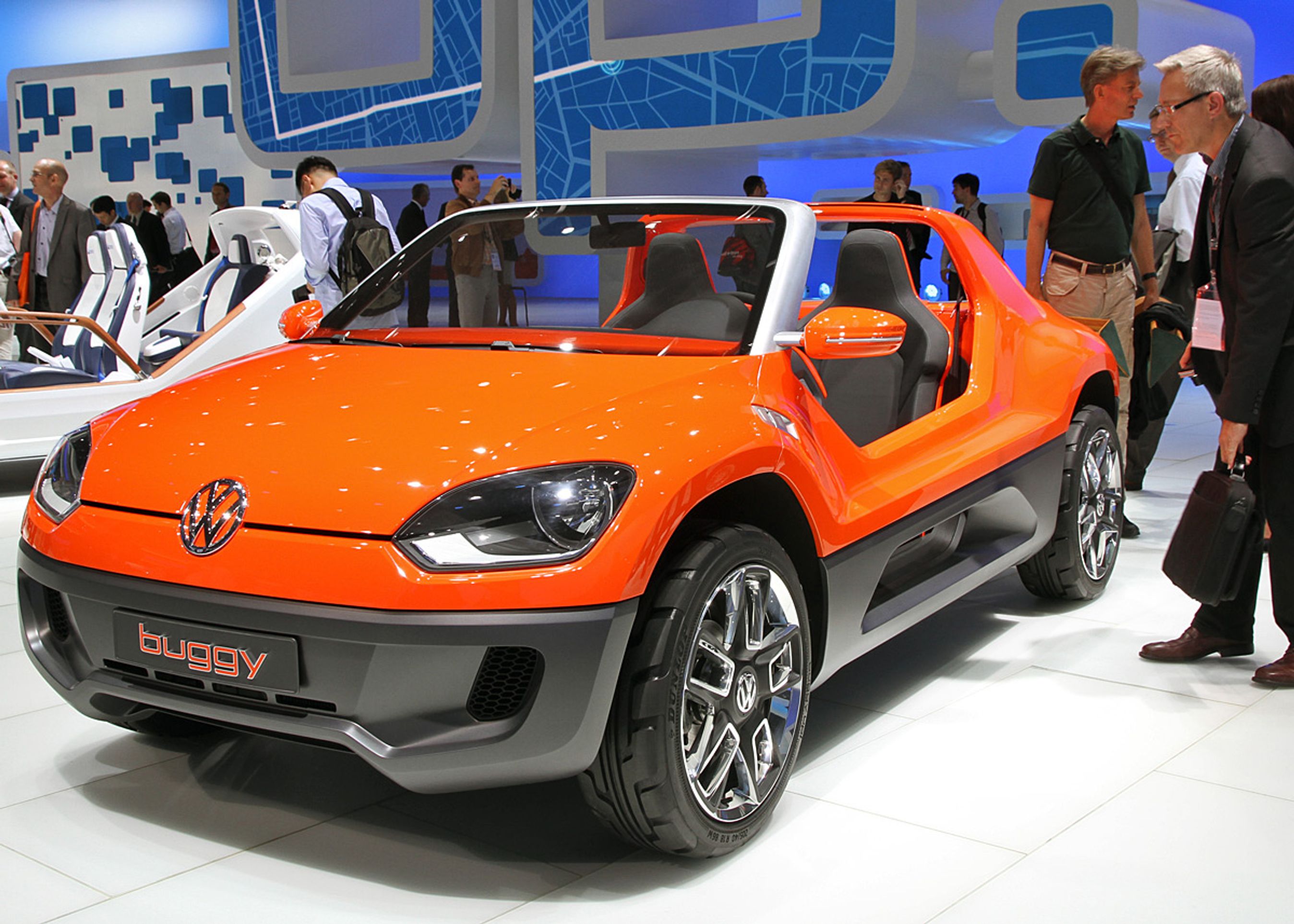 VW sætter fest og farver på Up-standen i Frankfurt med denne Buggy. Serieproduktion er ikke sandsynlig.