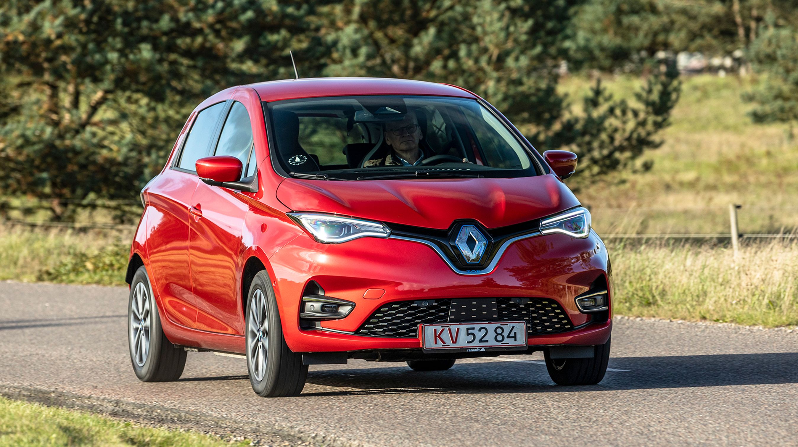 Renault Zoe set forfra