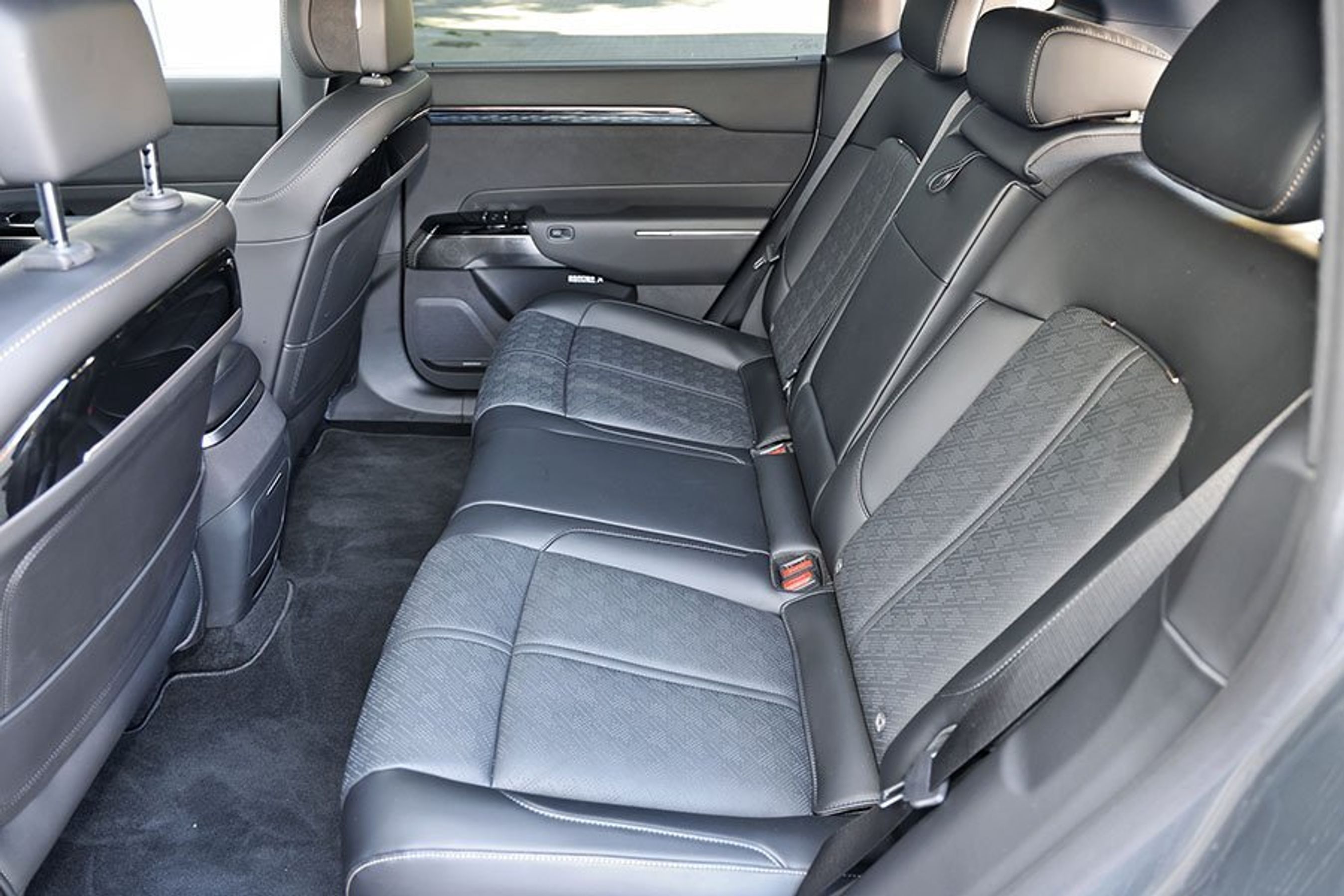 Bagsæder i en Zeekr 7X