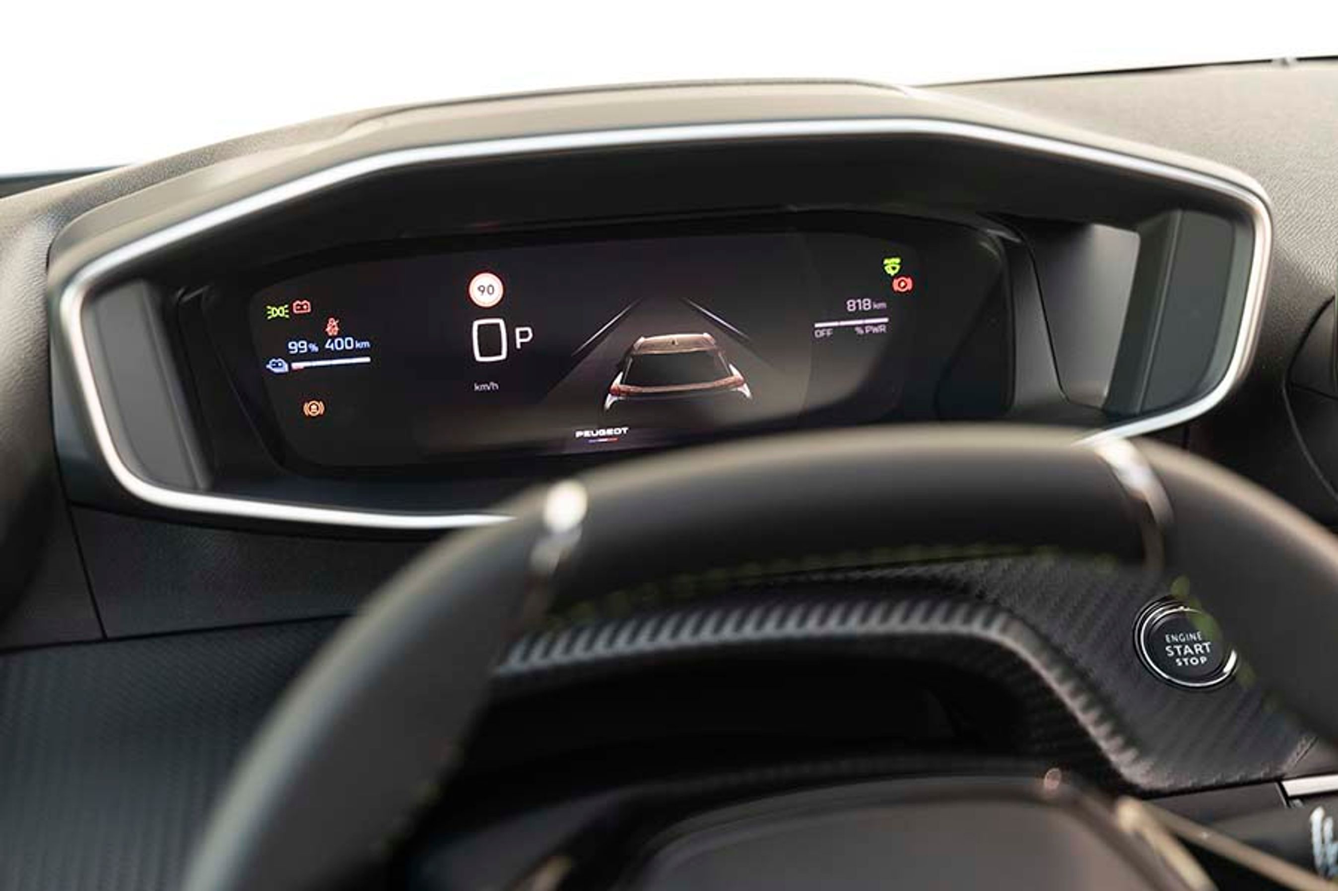 Instrumenthuset kan ses over det lille rat.