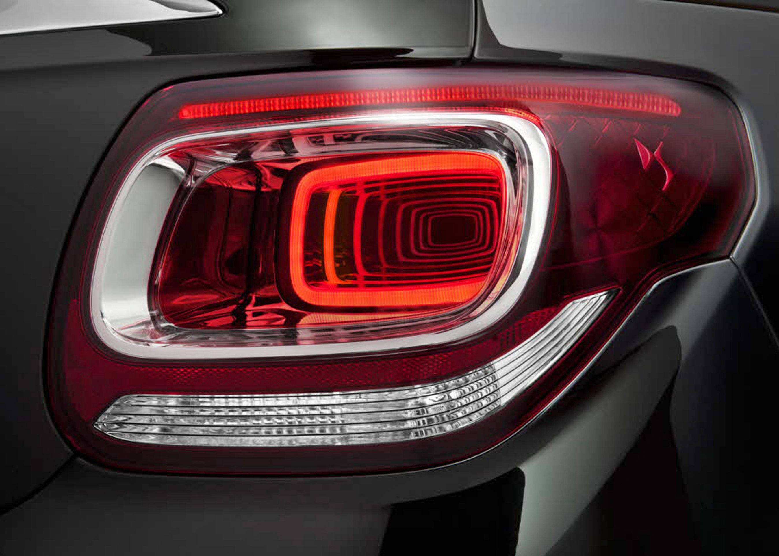 Baglygterne har 3D-effekt og benytter LED-teknik.