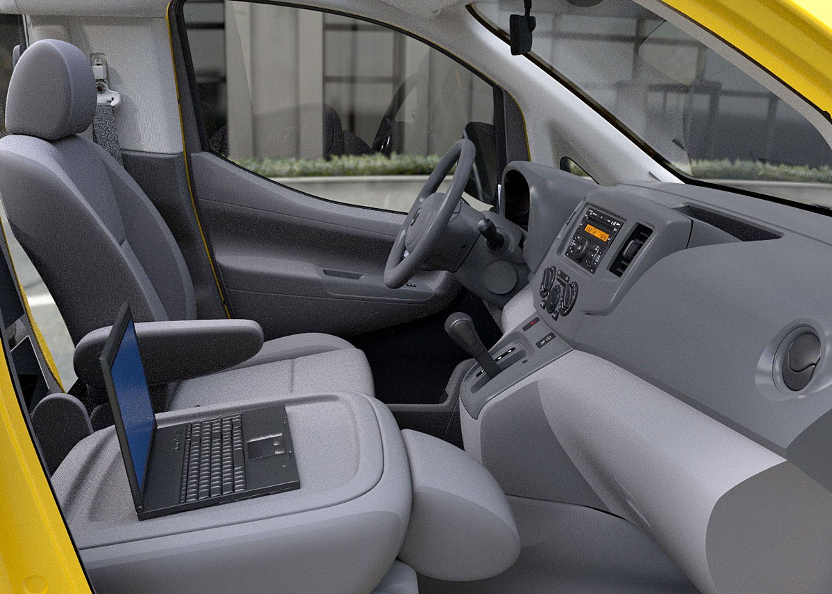 Chaufføren får en to-liters benzinmotor til rådighed - og naturligvis automatgear.