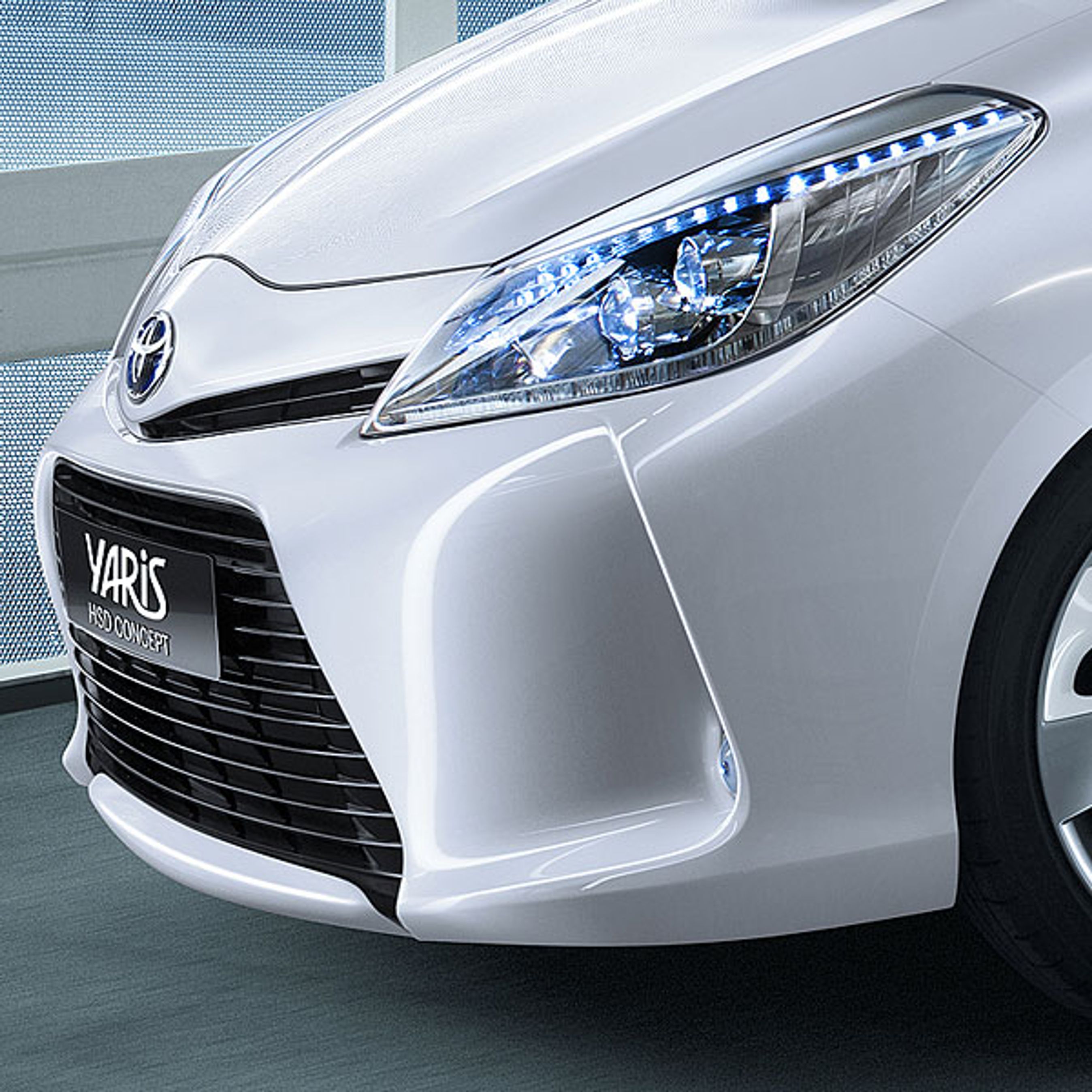 Her har vi snuden på tredje generation af Toyota Yaris.