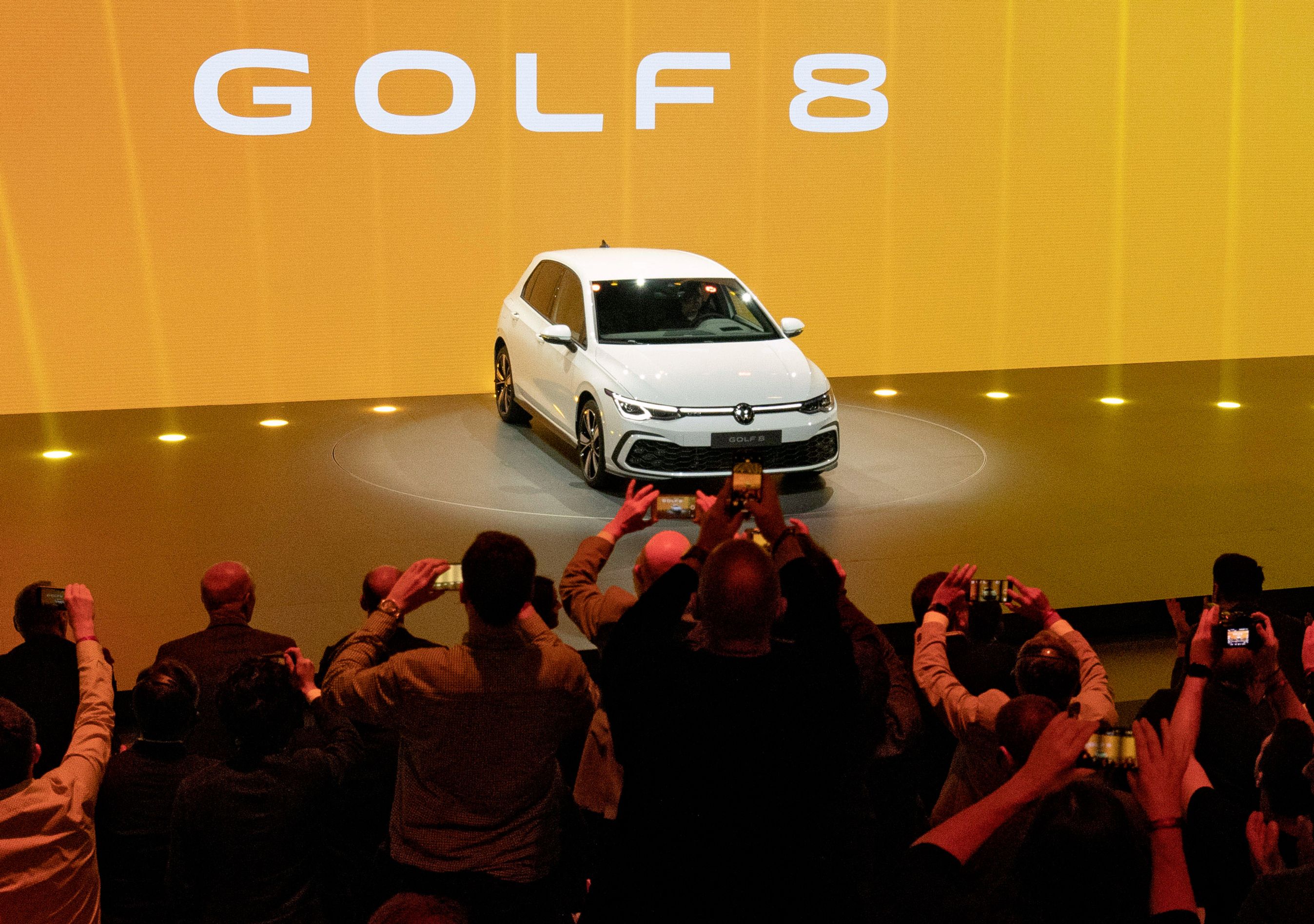 VW Golf er nu lanceret i ottende generation.