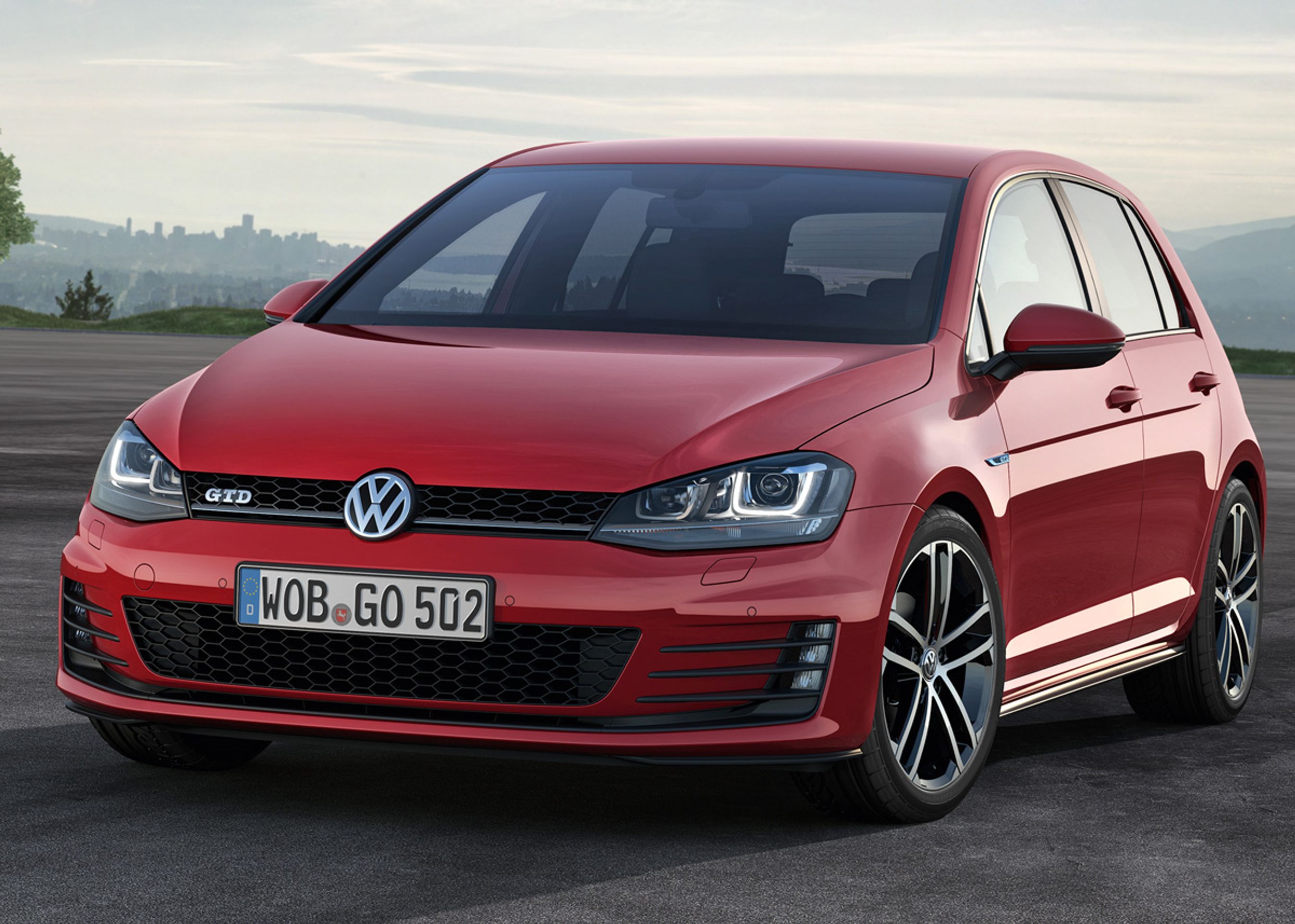 Golf 7 er til juni klar i denne sportslige diesel-version.