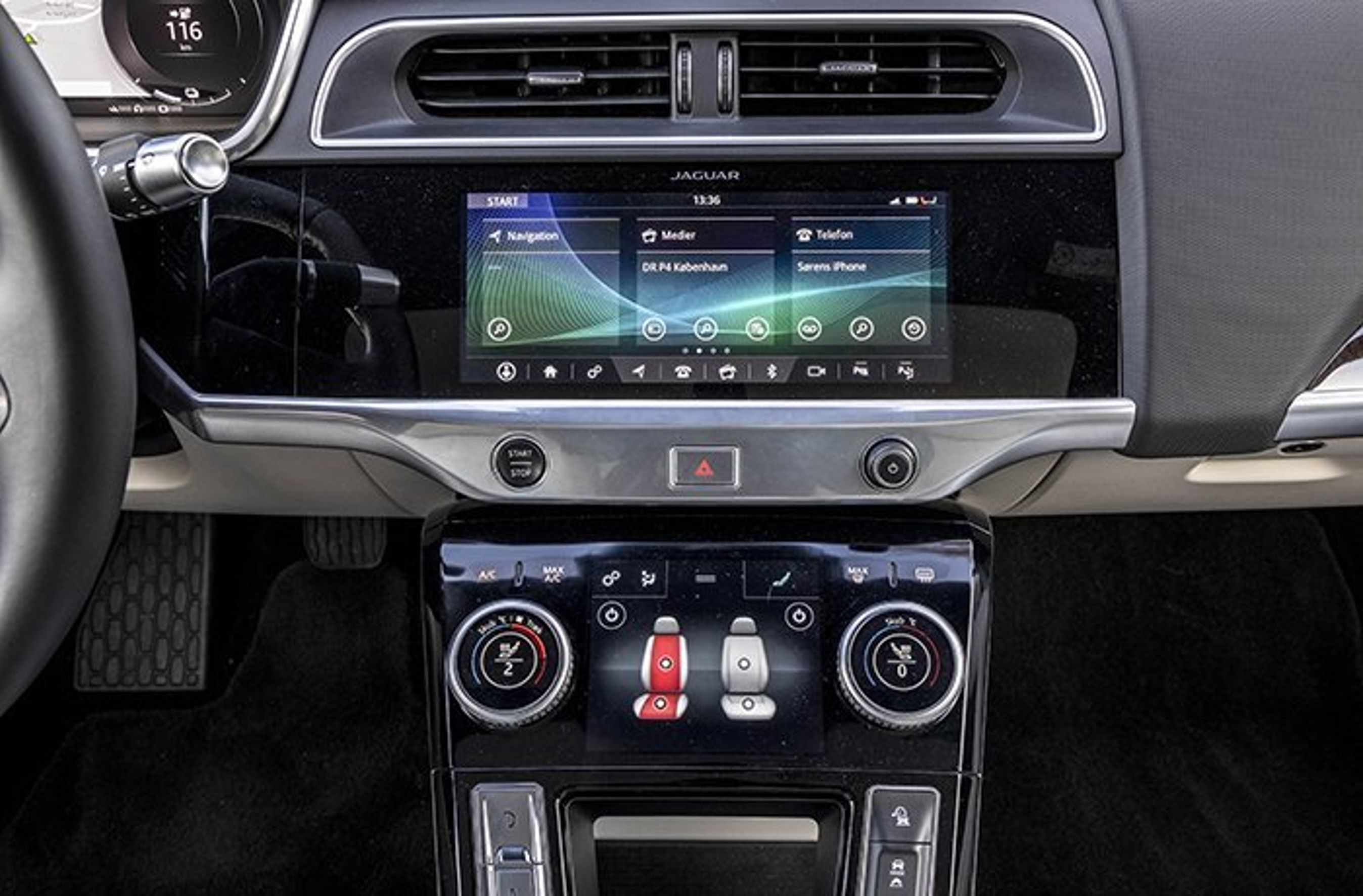 Jaguar I-PACE skærm