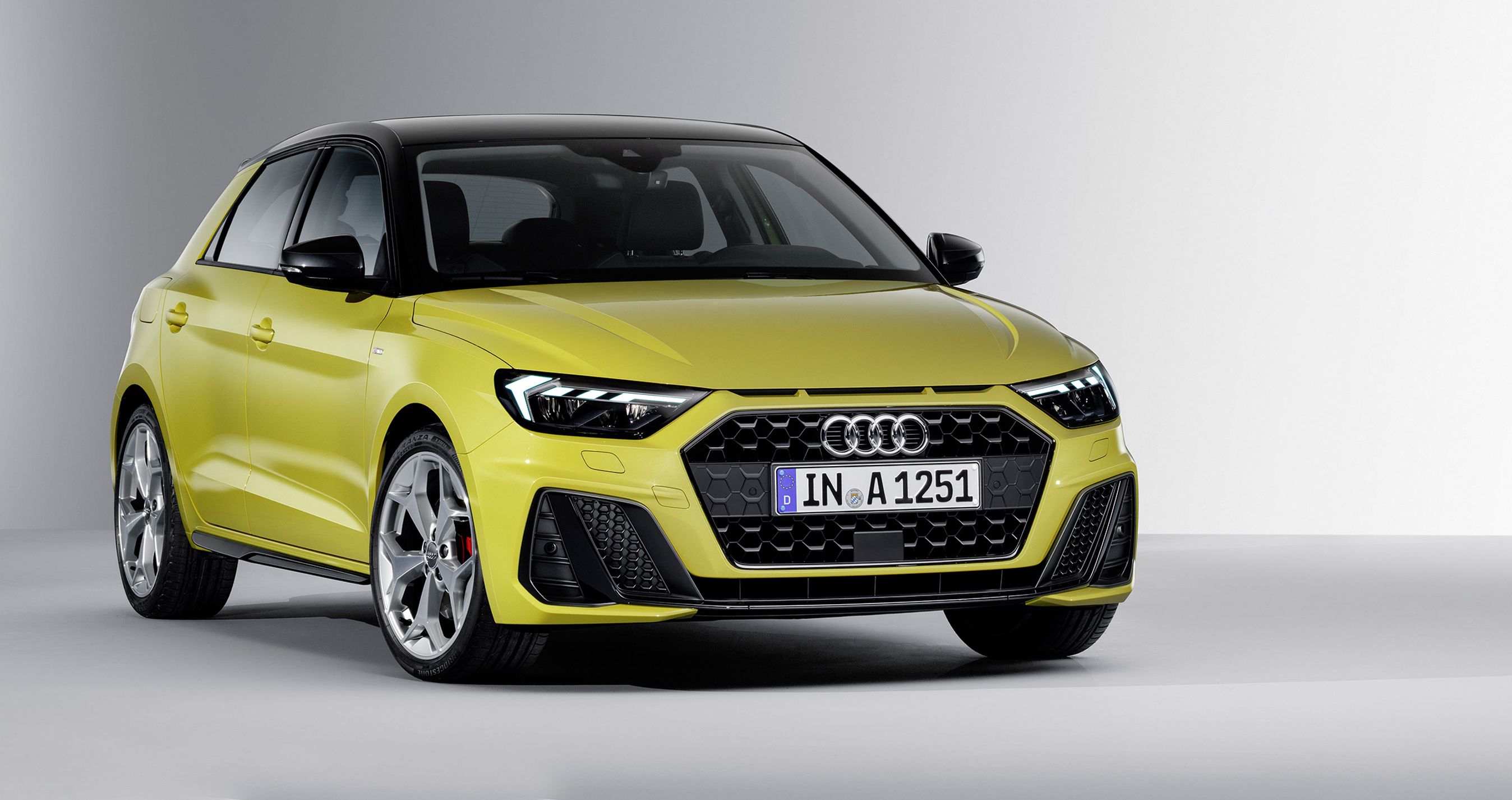 Audi A1 Sportback forfra.