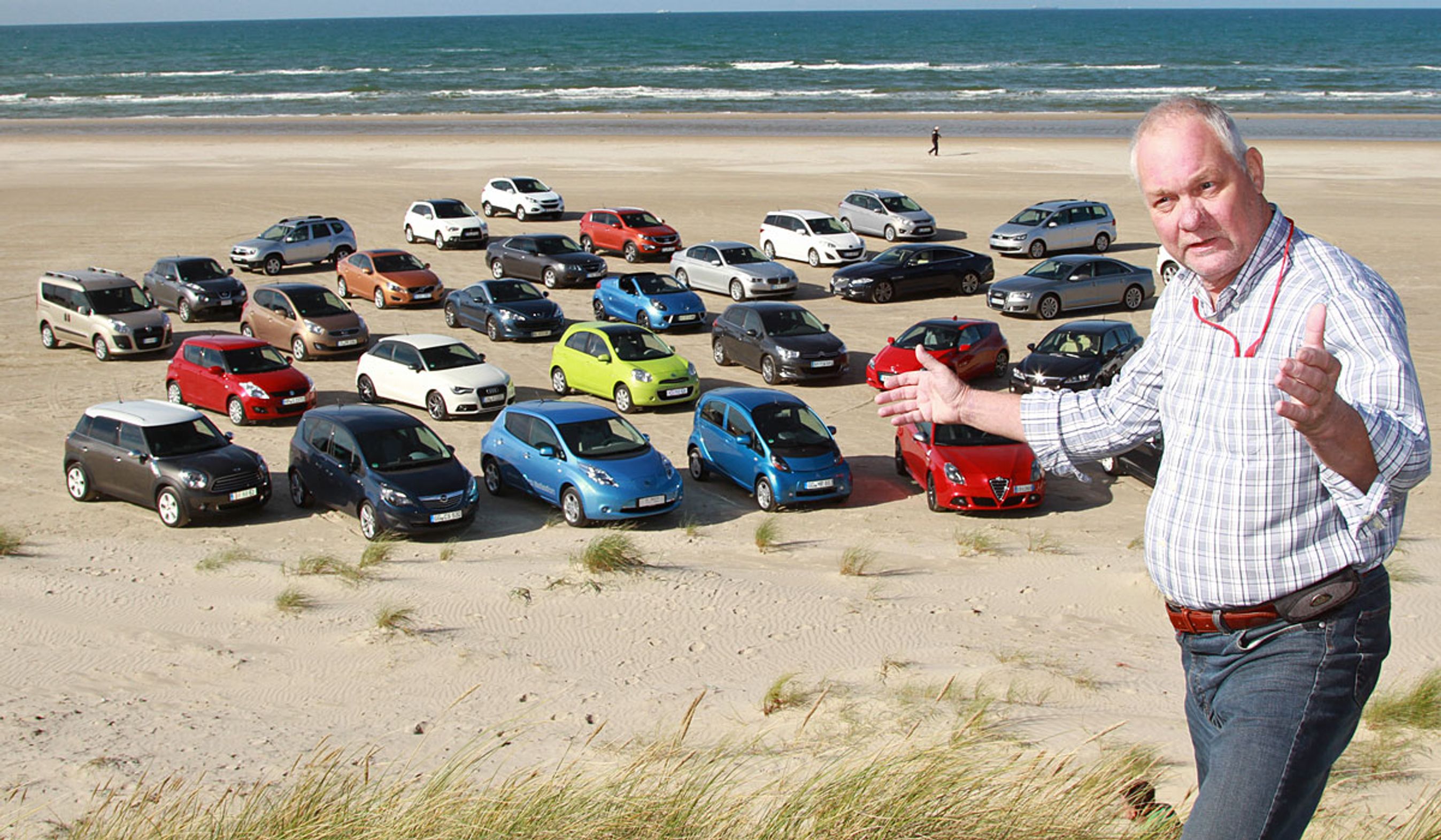 Motors Peter Aaboe med det store bruttofelt til "Car Of The Year".