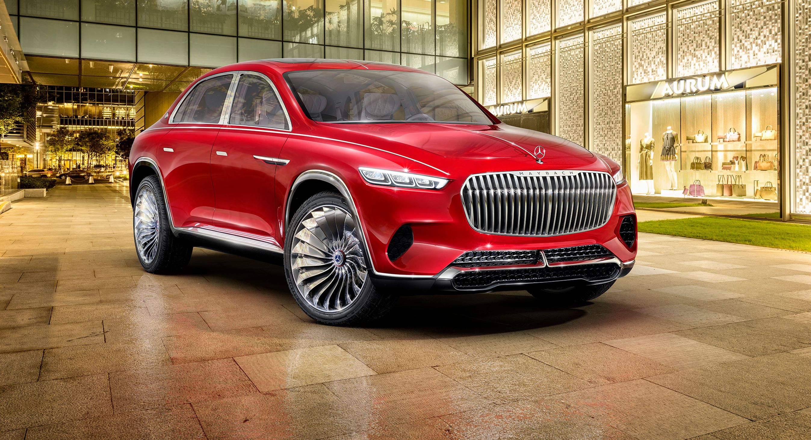 Mercedes-Maybach sedan-SUV.