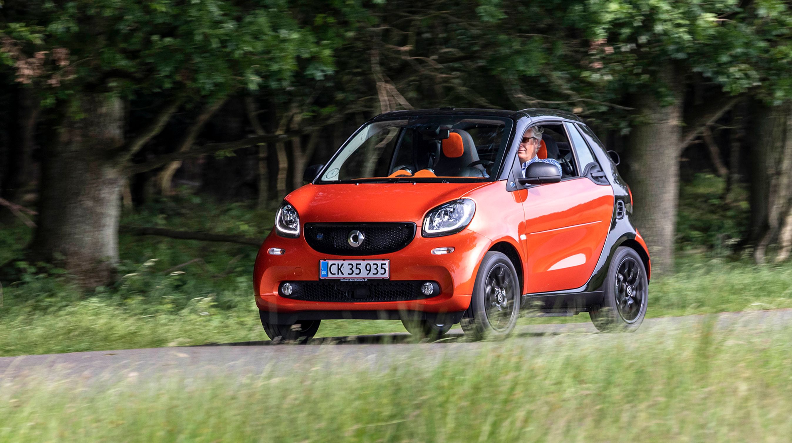 Smart fortwo Cabrio set forfra