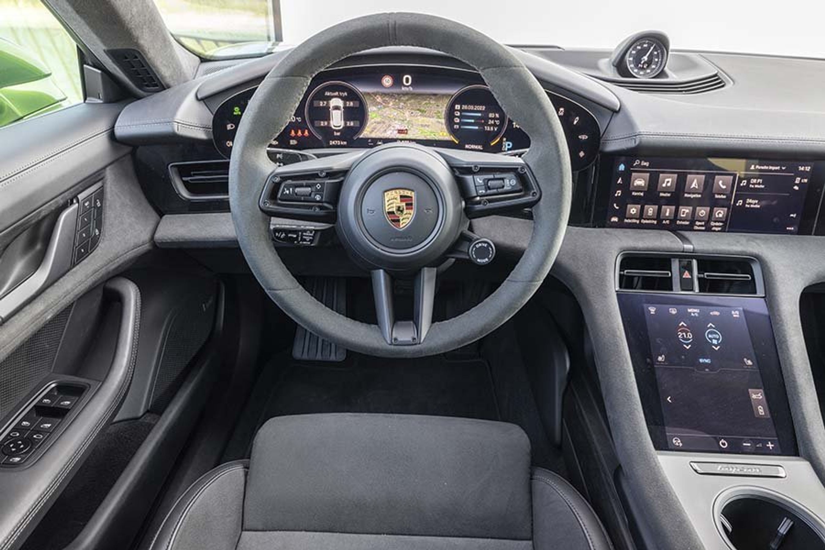 Porsche Taycan kabine