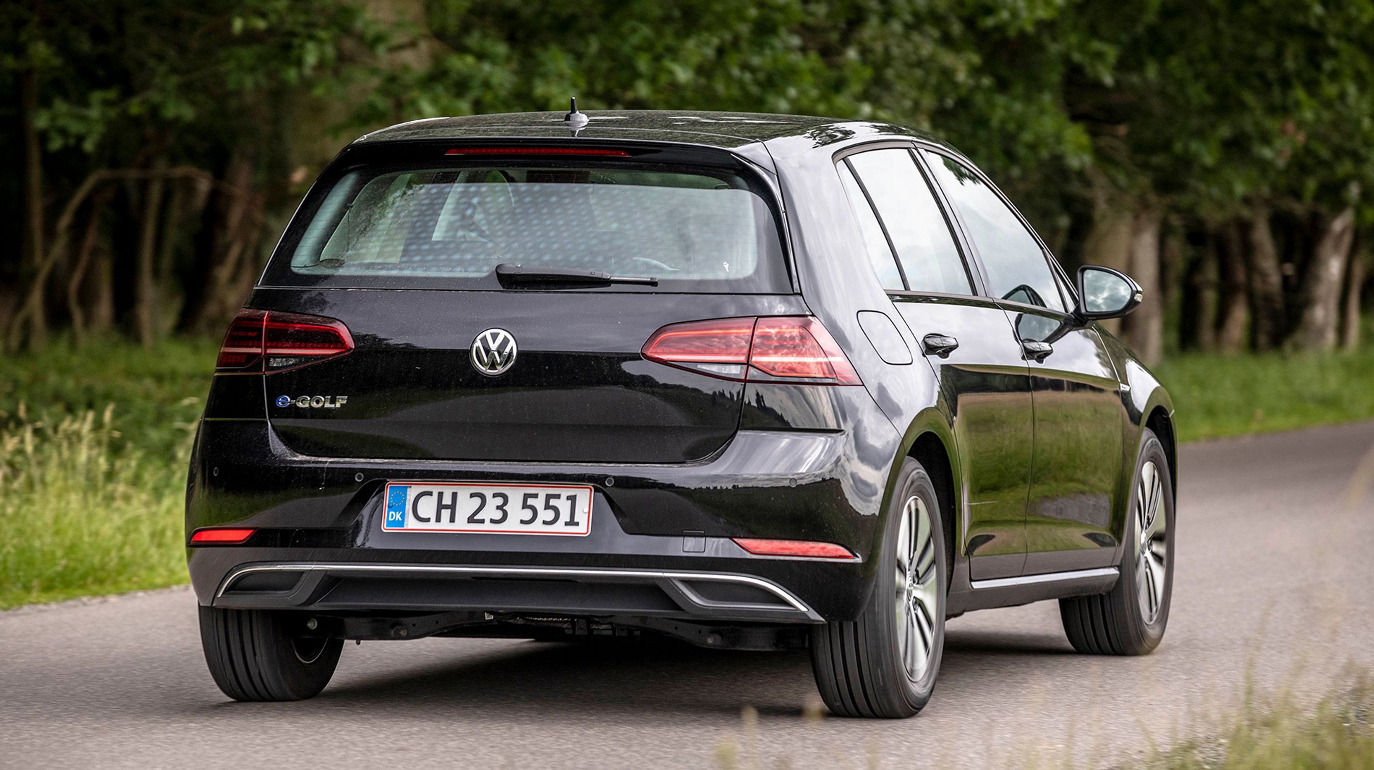 Udvendigt ligner e-Golf en hvilken som helst Golf. Det er nu heller ikke et dårligt udgangspunkt.