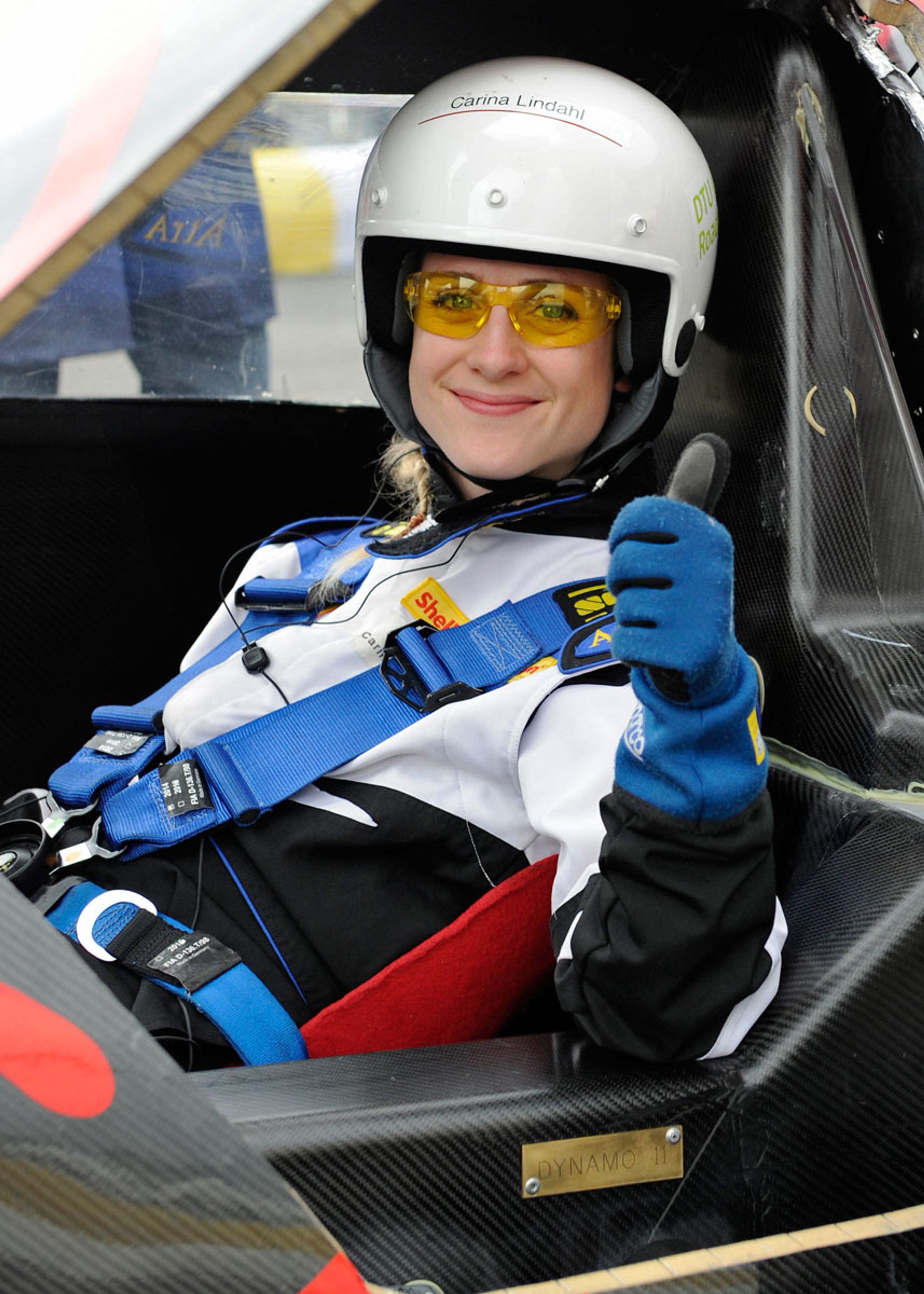 DTU-kører Carina Lindahl kunne godt være tilfreds med sin og holdets indsats.