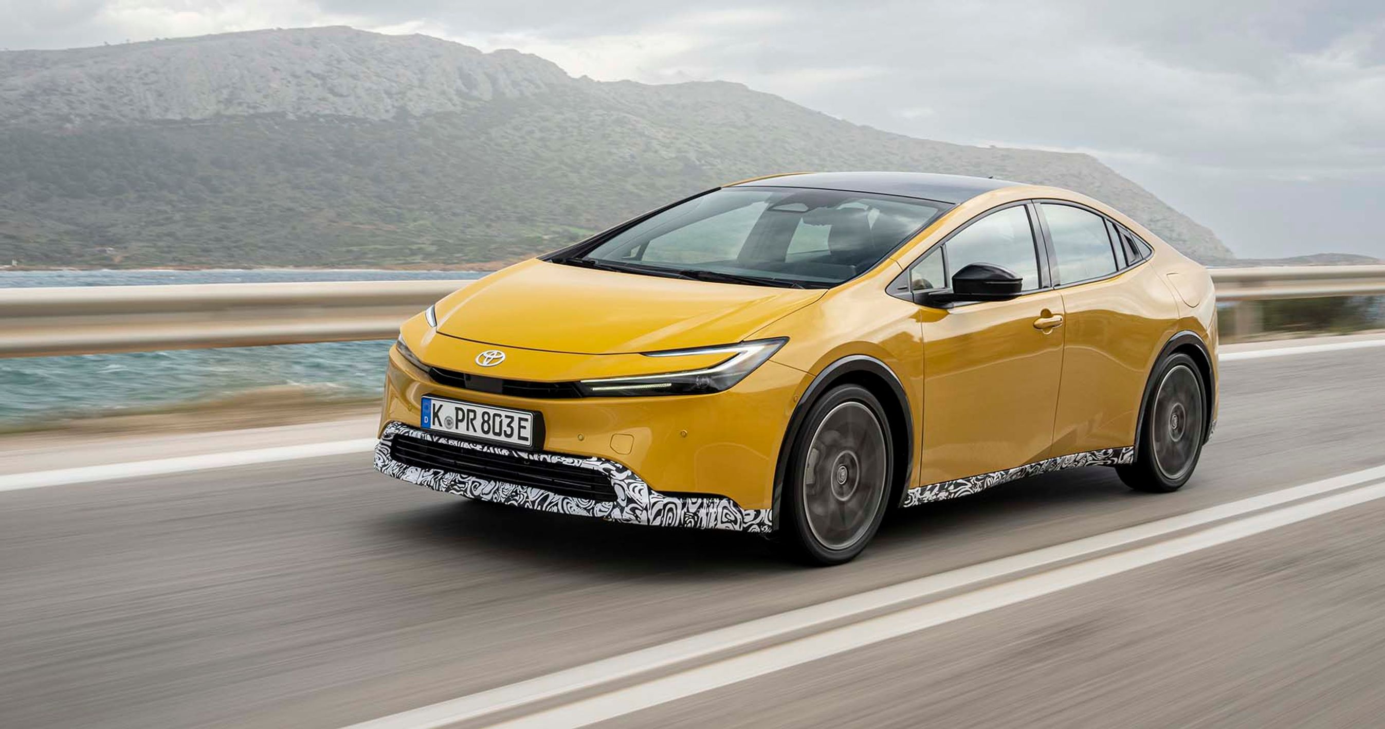 Toyota Prius set forfra