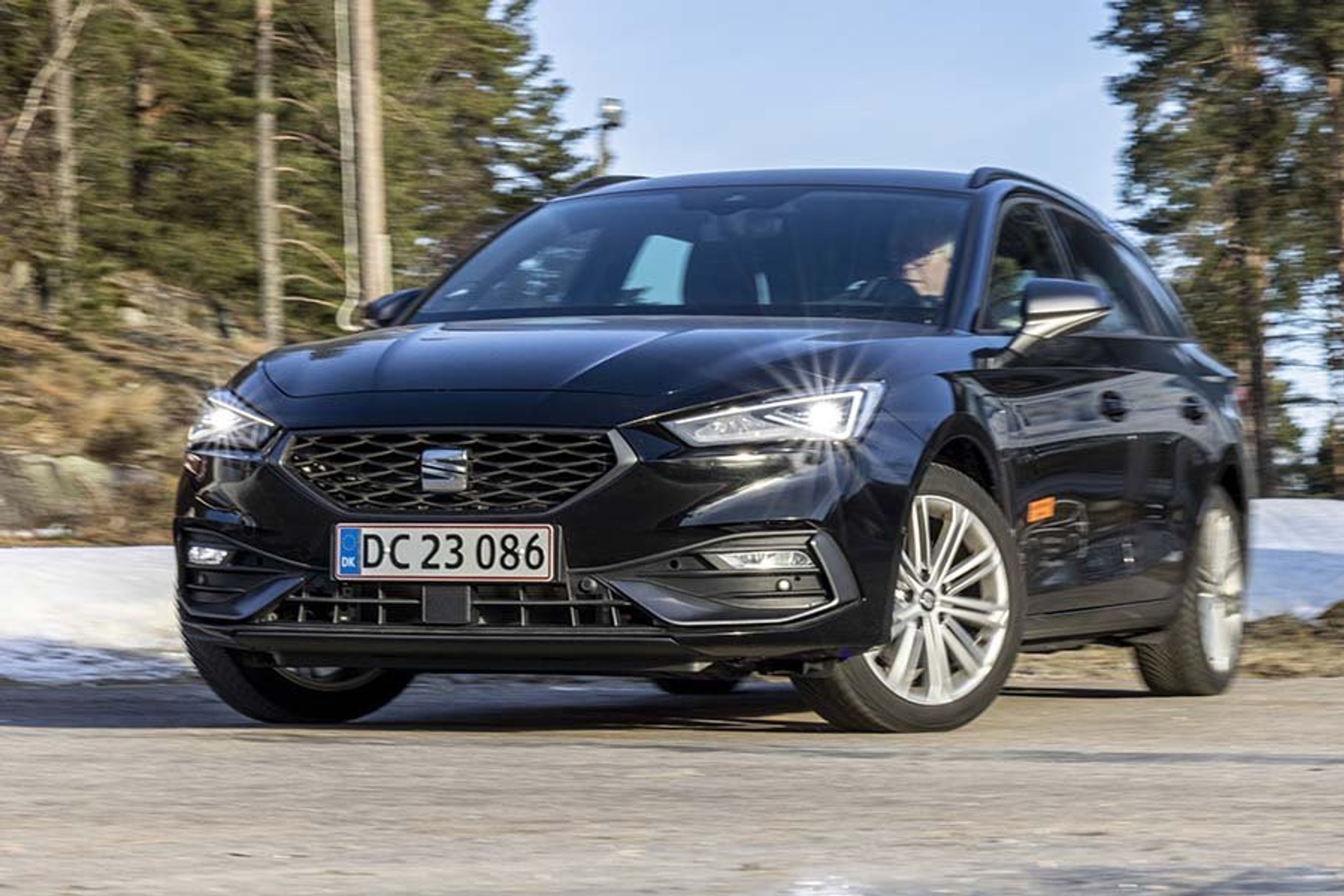 Seat Leon Sportstourer set forfra