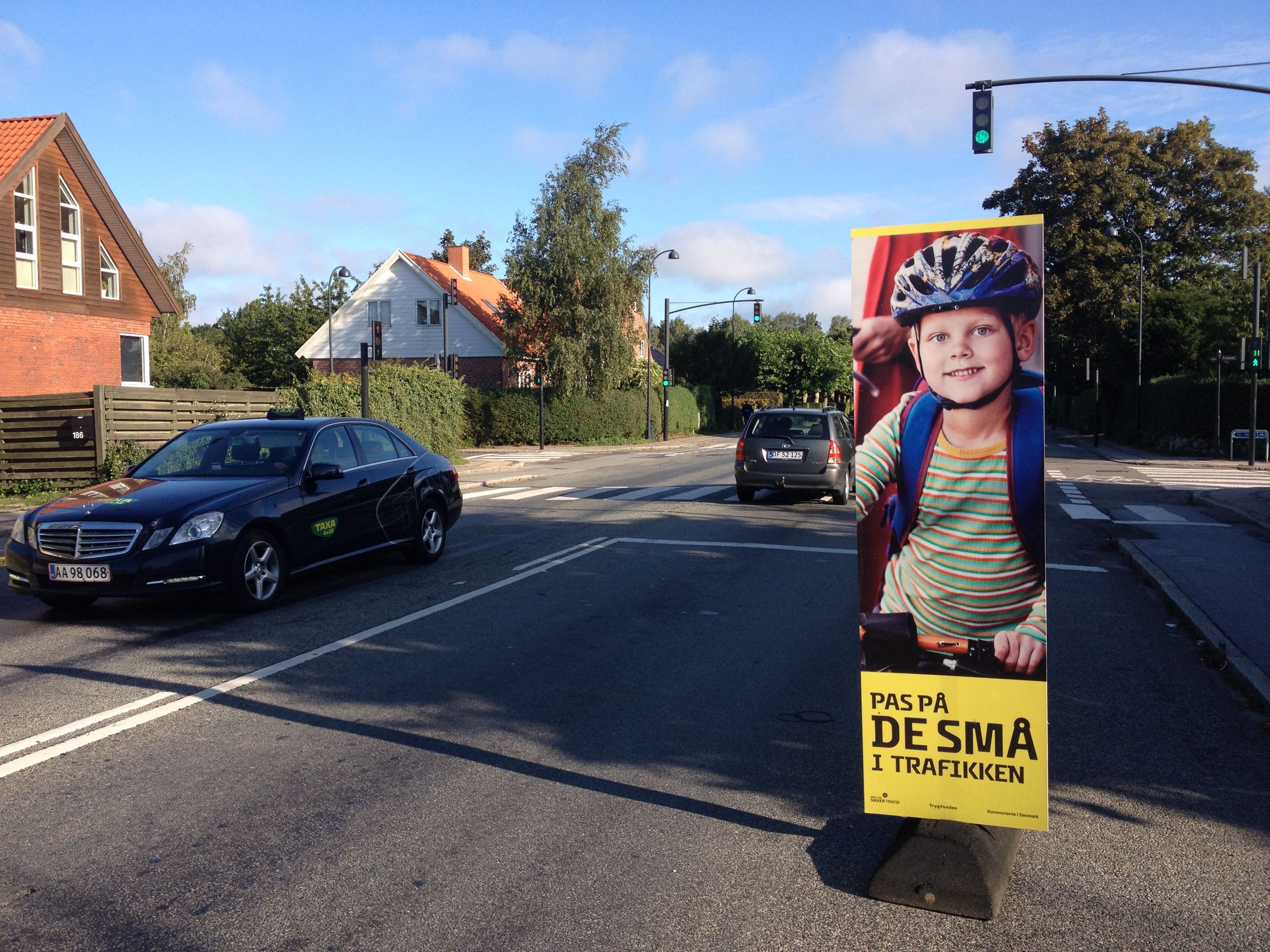 Pas på de nye i trafikken.