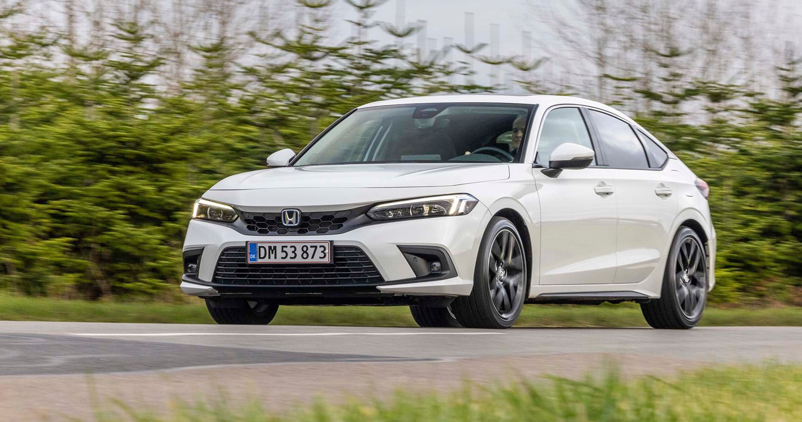 Honda Civic set forfra