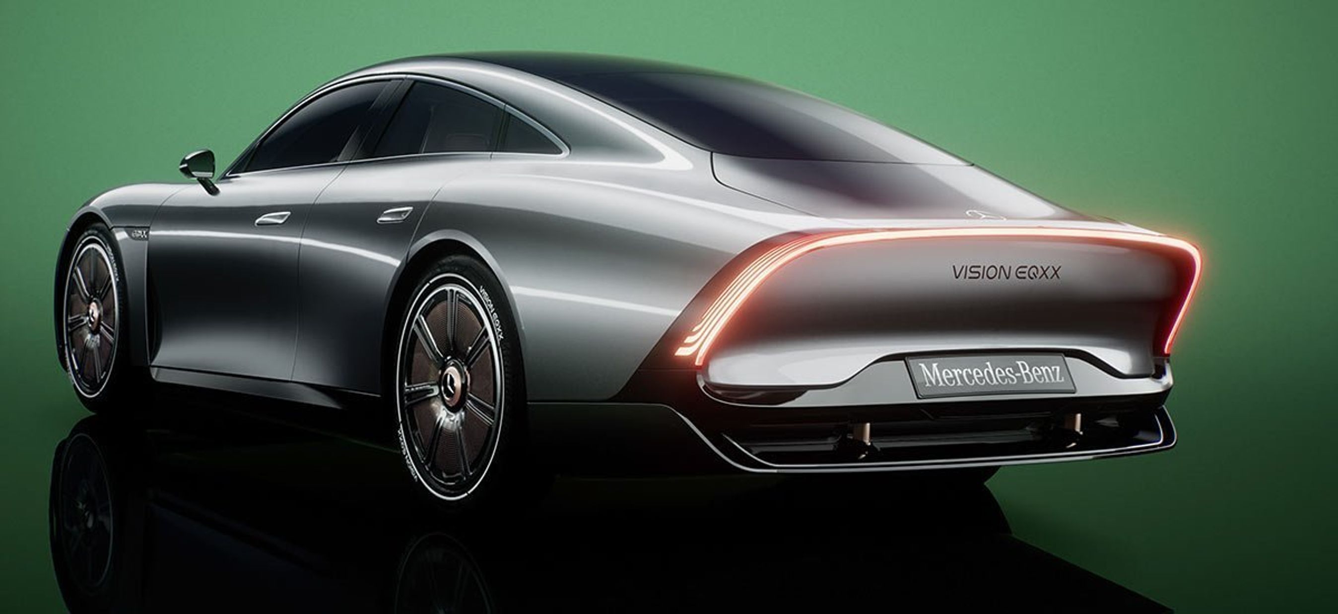 Designet på konceptbilen er særligt bagtil ret futuristisk - men i høj grad dikteret af en lav luftmodstands-koefficient. Fortil kan bilen minde om Porsche 911.