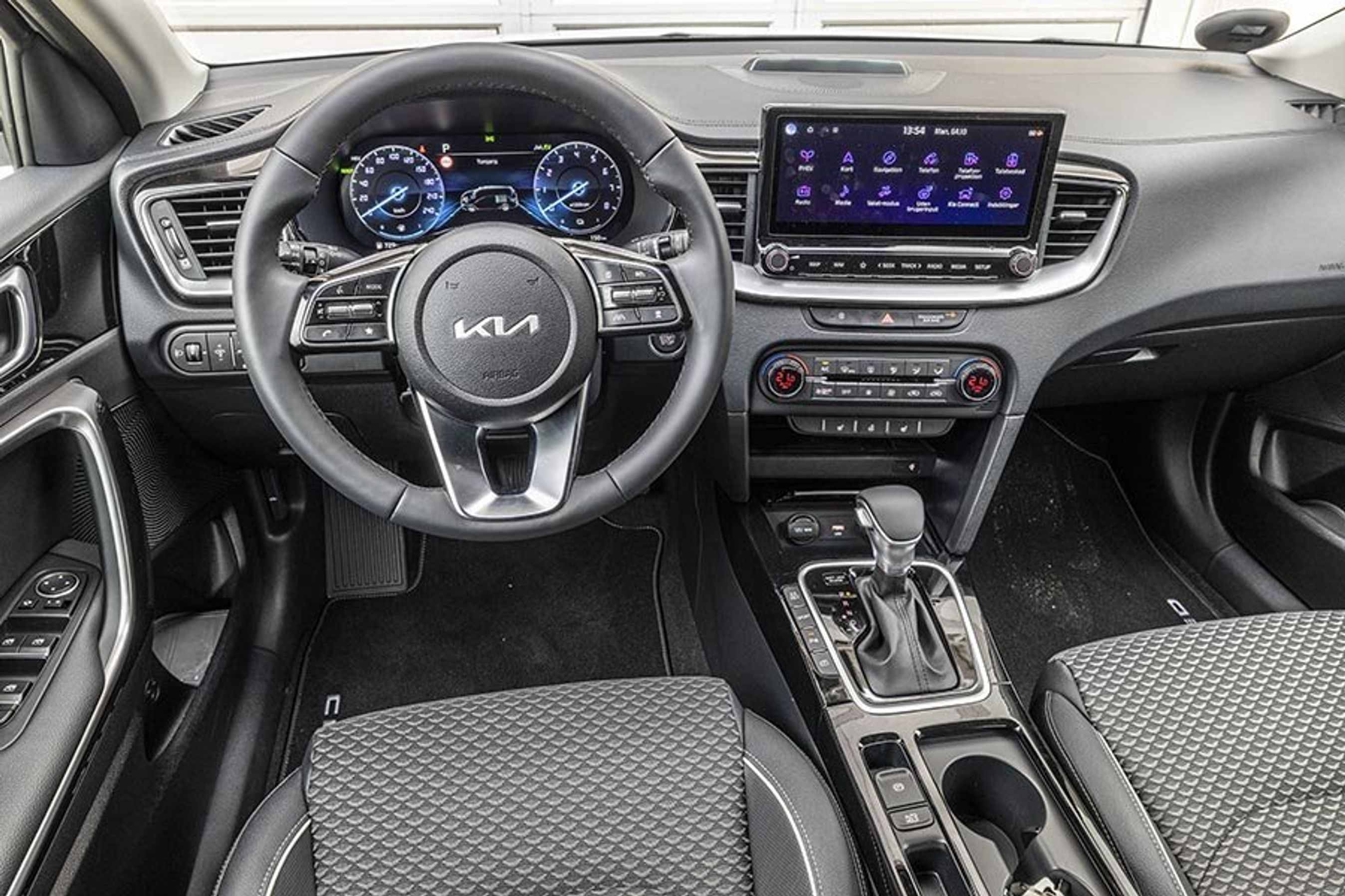 Kabinen er stort set uændret – og tak for det. 