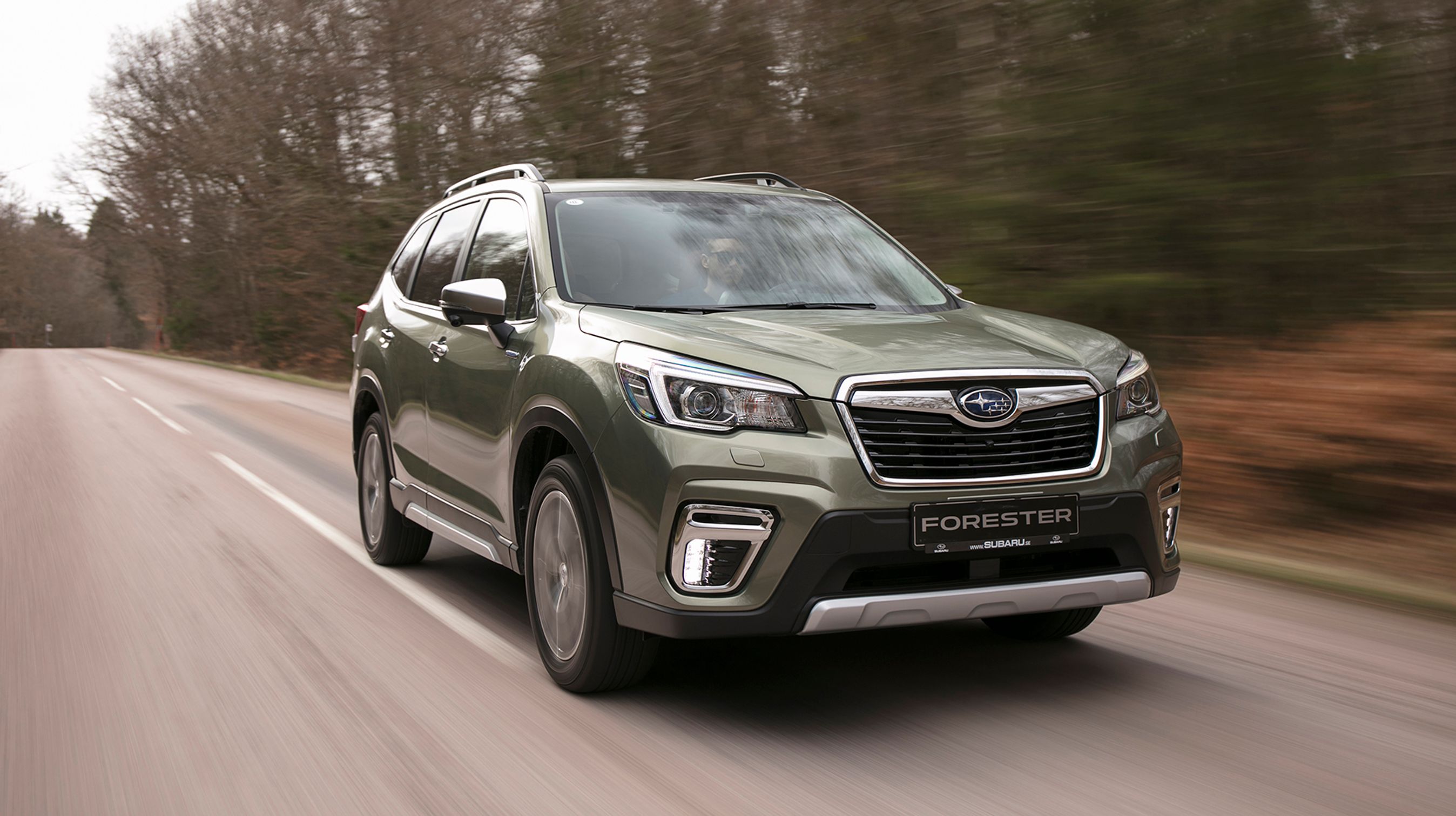 Subaru Forester ser sej ud forfra