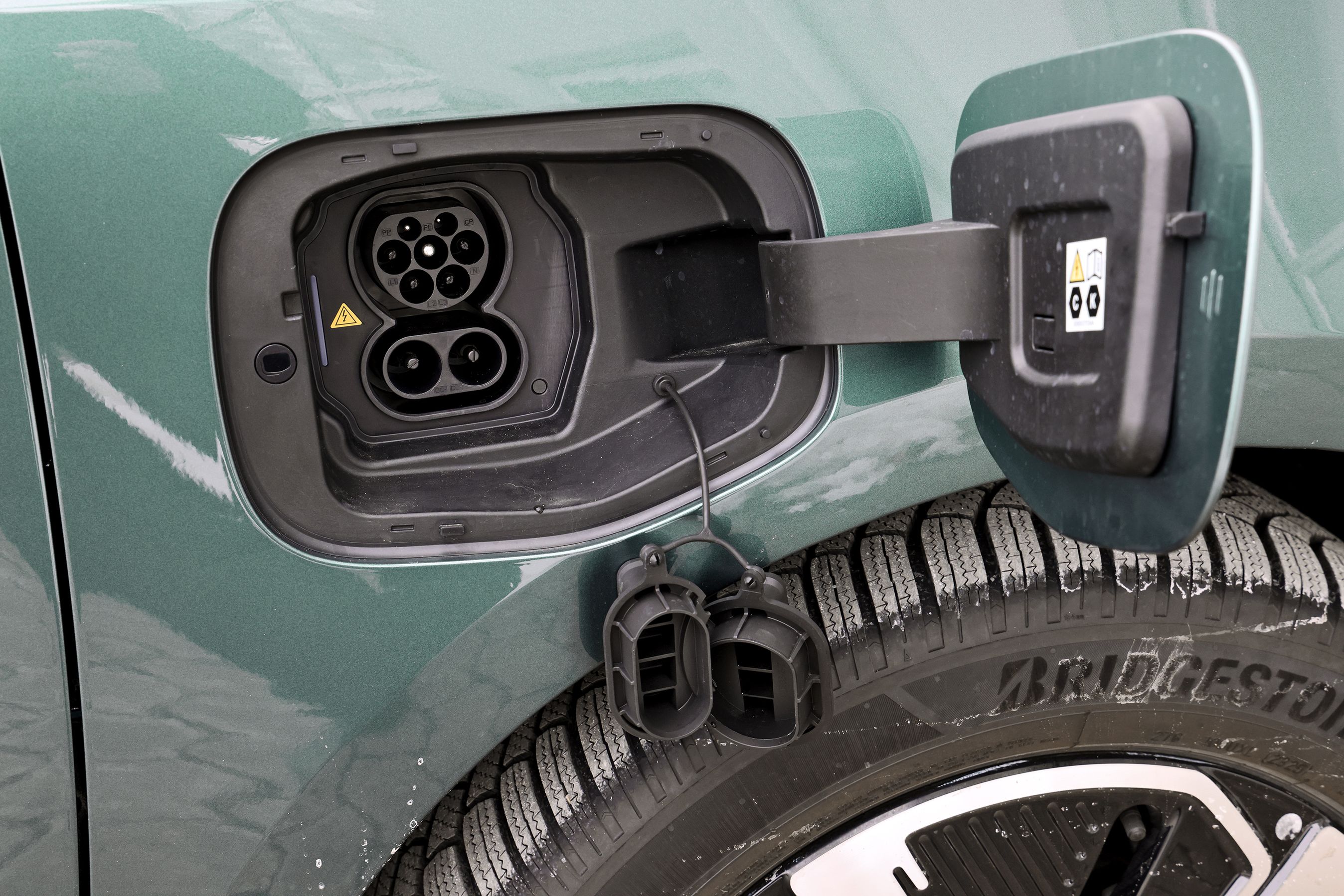 Ladestik i Jaecoo J5 EV