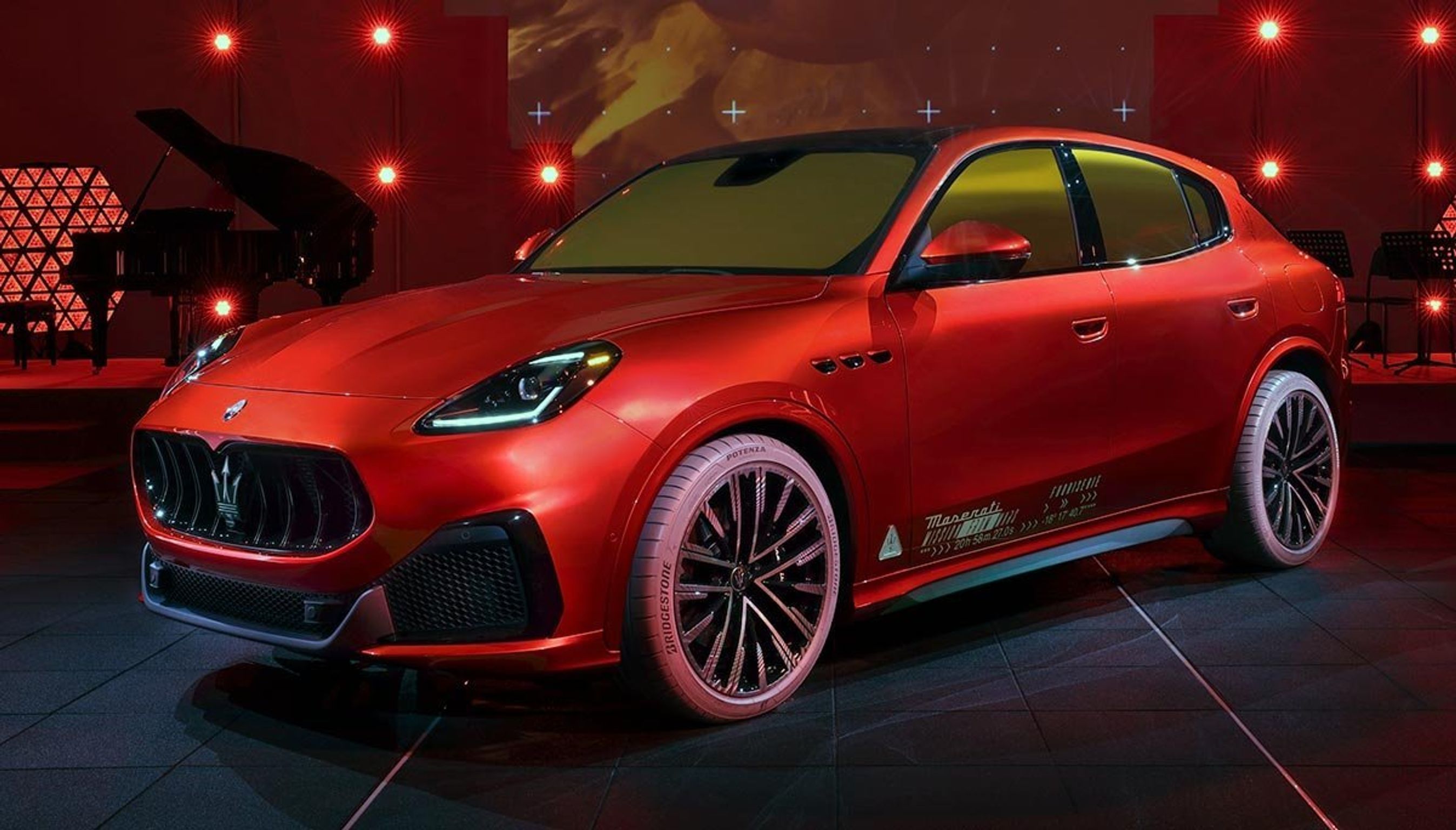 Maserati har gjort sig ekstra umage med denne enkeltstående Grecale, som kaldes Mission from Mars.