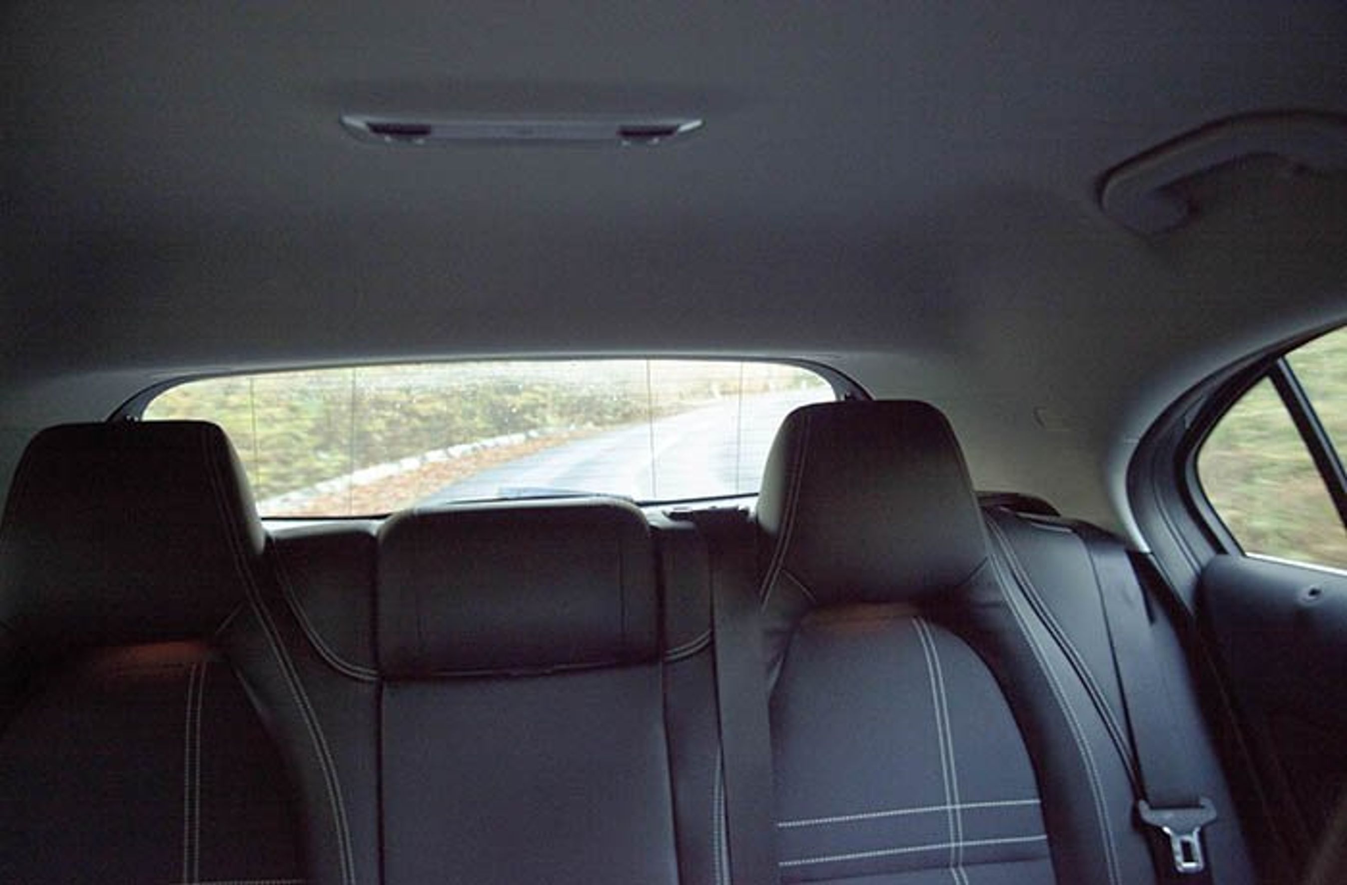 Mercedes A-klasse udsyn bagud