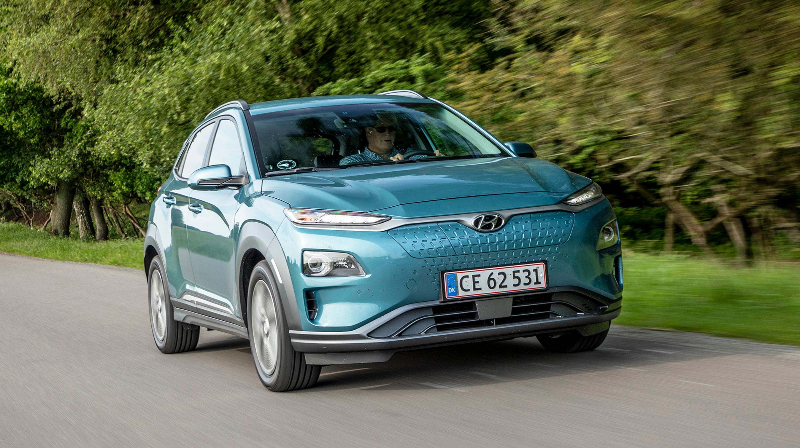 Hyundai Kona forfra